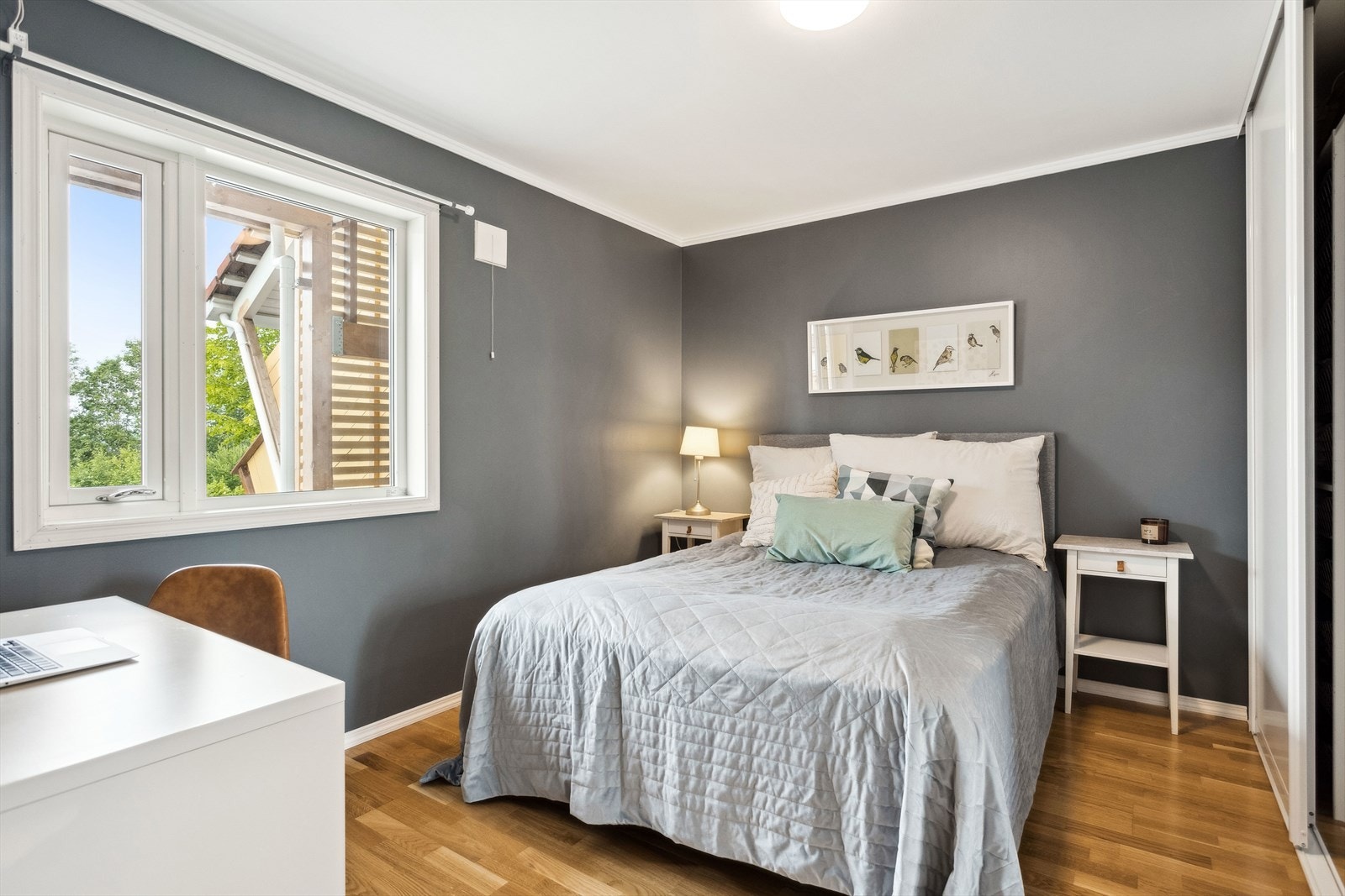 Leiligheten inneholder to soverom av god størrelse. Galleribilde