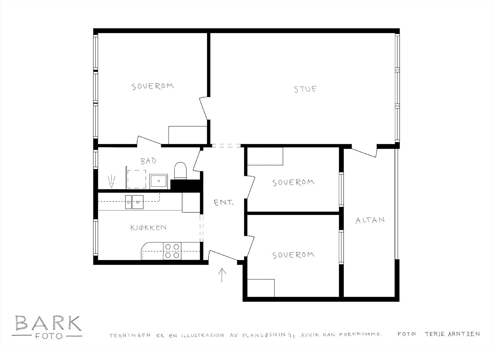 Planoversikt. Galleribilde