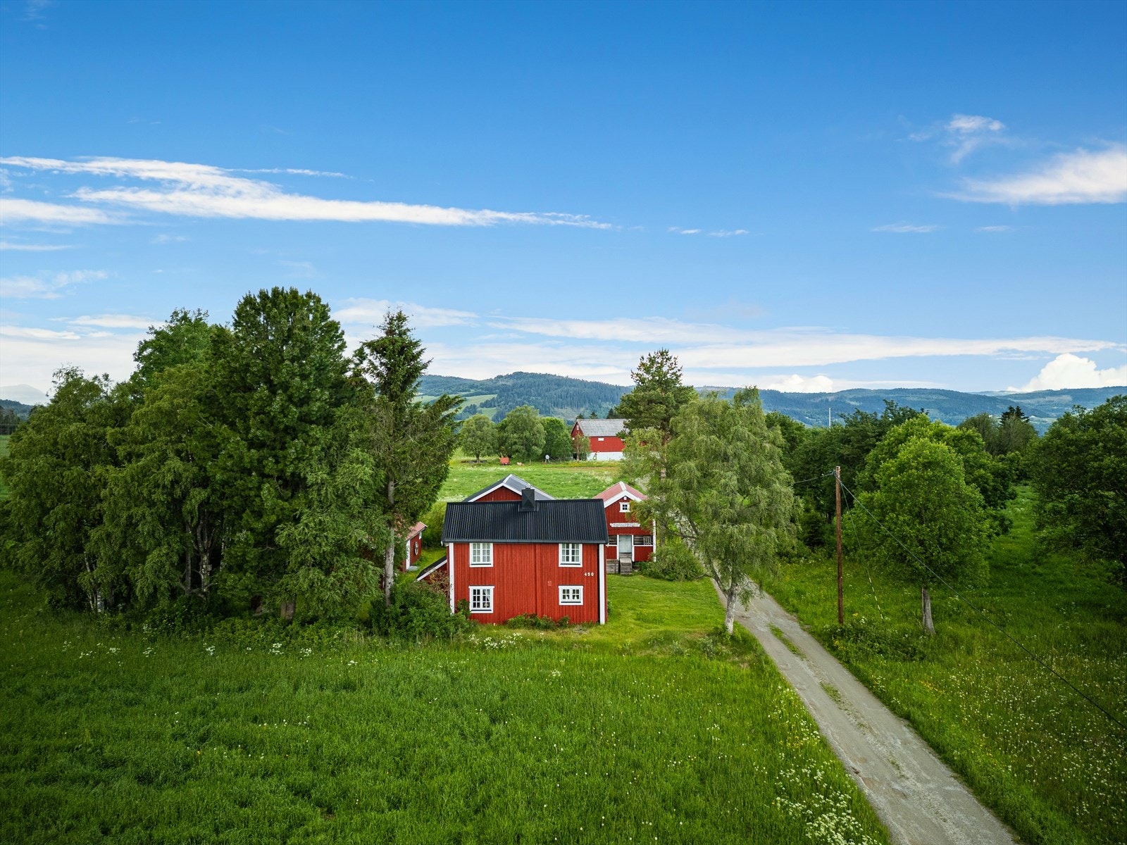 Dronefoto Galleribilde