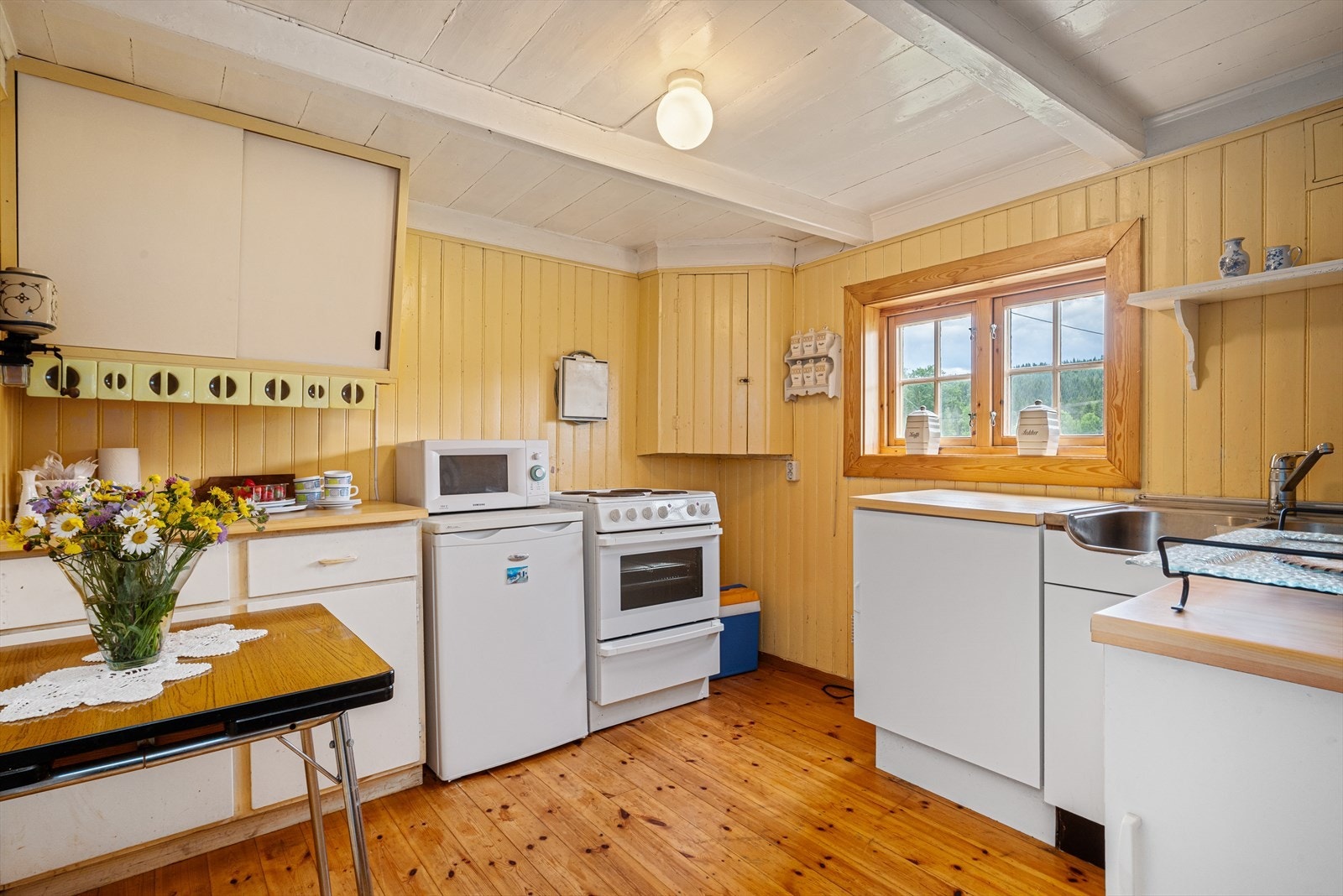 Kjøkken i hytte Galleribilde