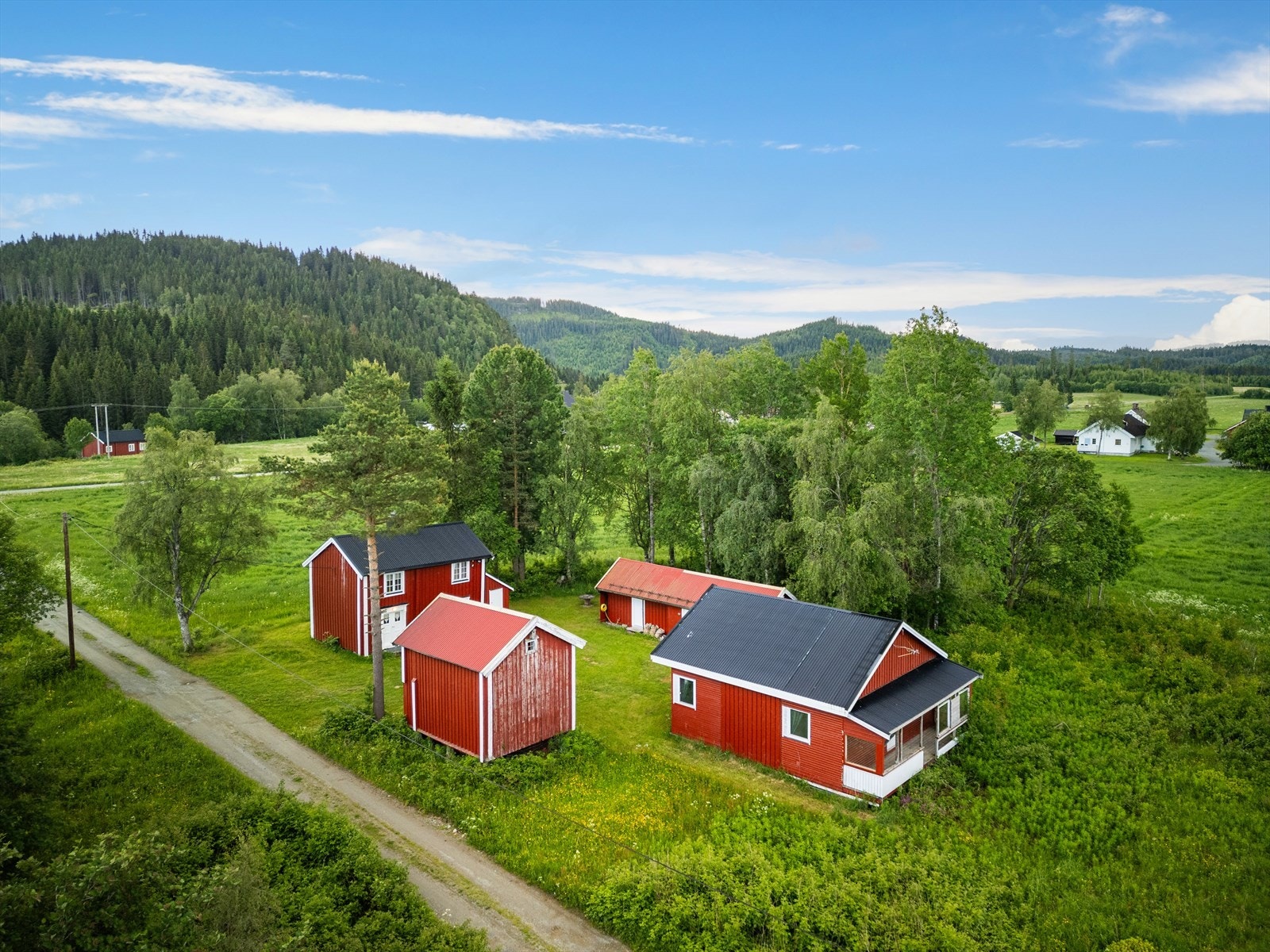 Dronefoto Galleribilde