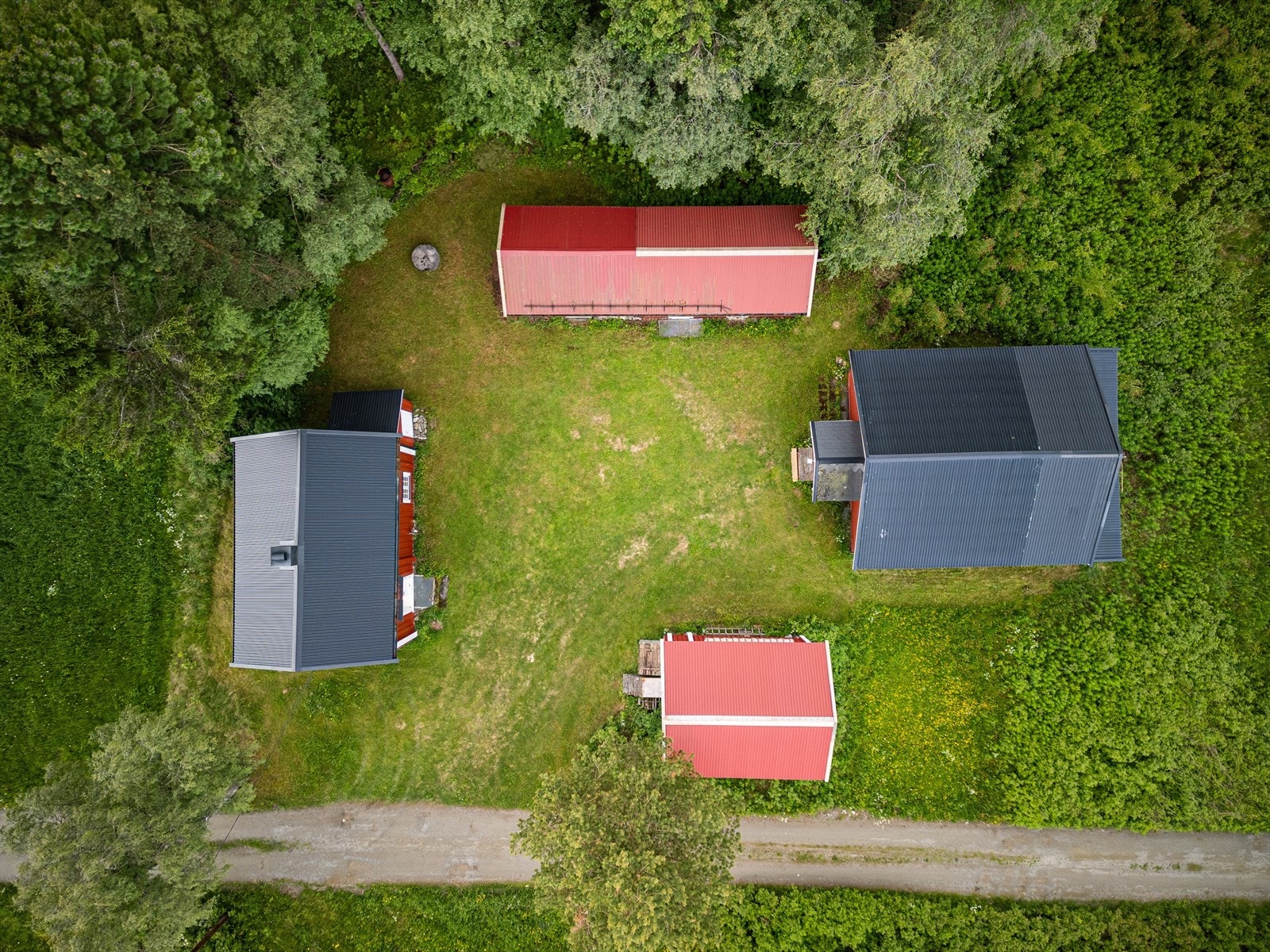 Dronefoto Galleribilde