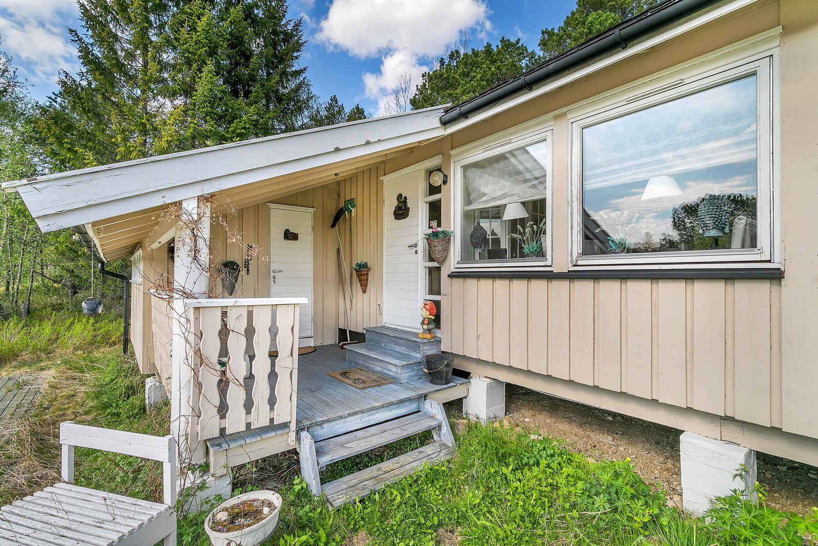 Inngangsparti Galleribilde