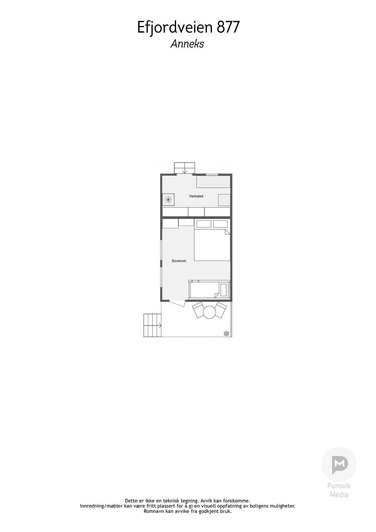 Plantegning anneks Galleribilde