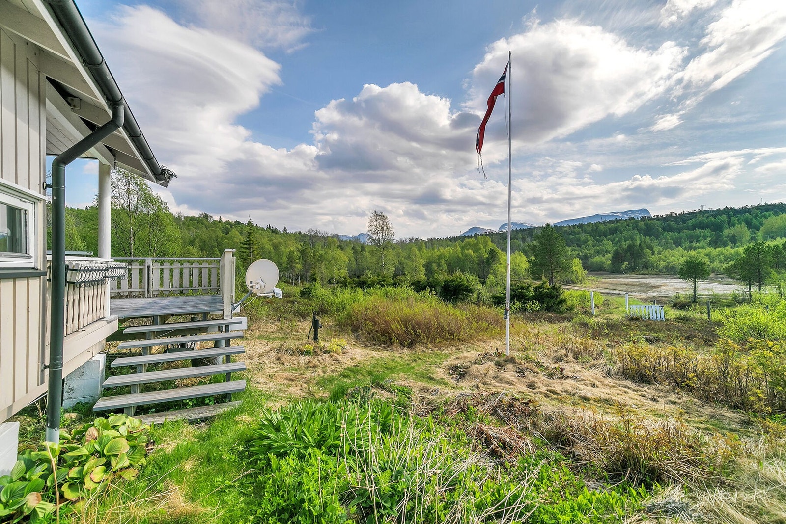 Adkomst til terrasse Galleribilde