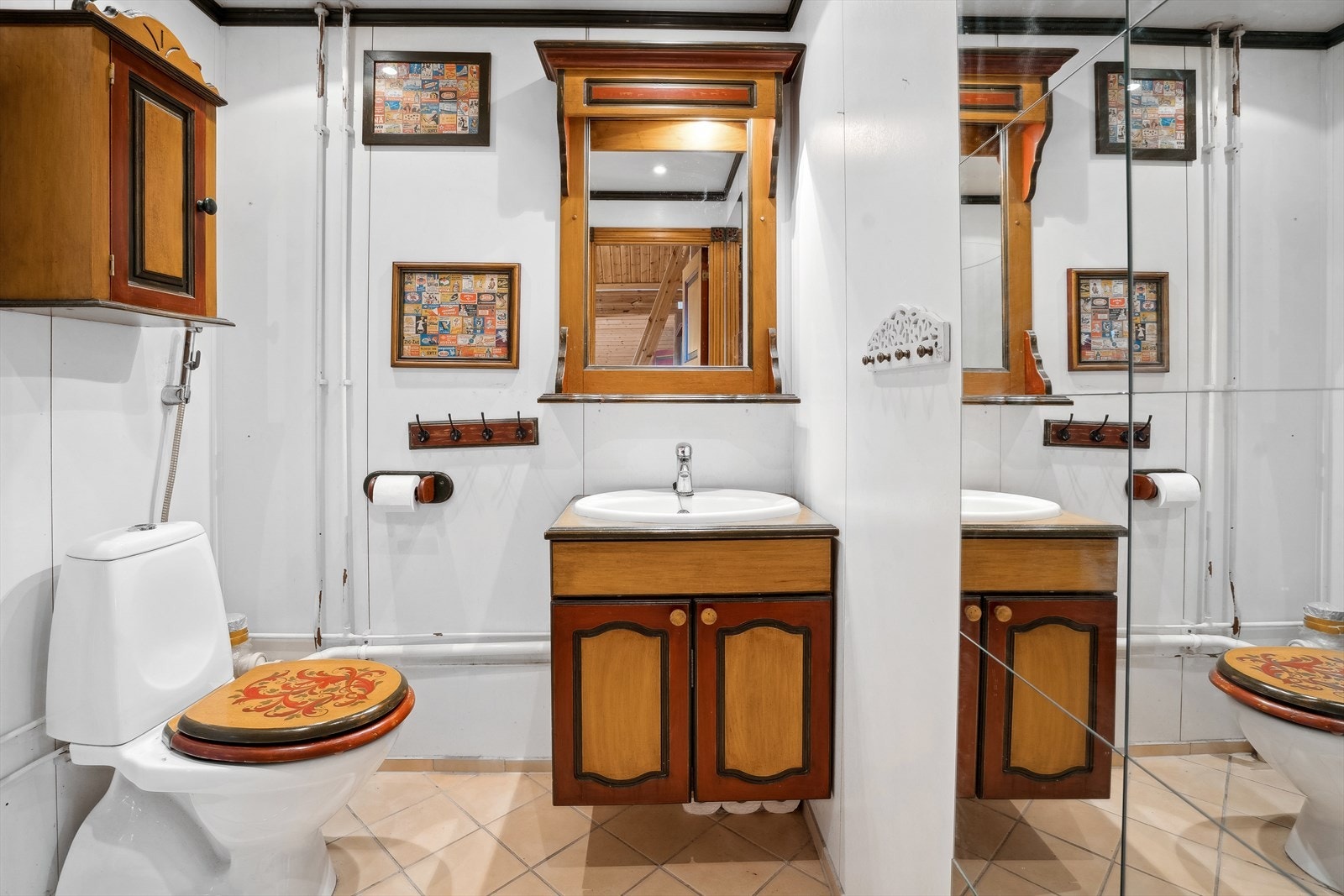 Badet er eldre og bør nok gjøres noe med etter hvert Galleribilde