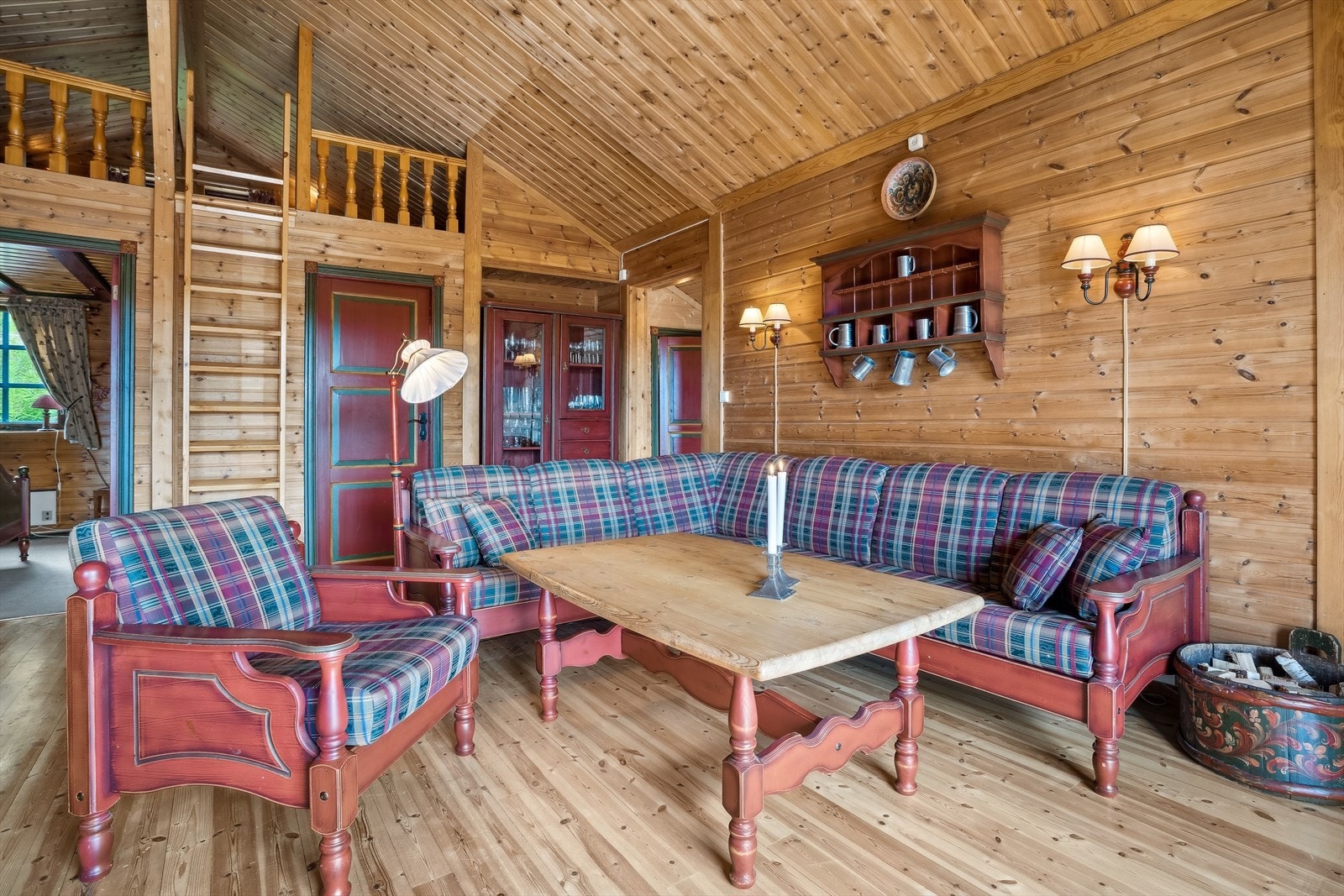 Her kan kveldene nytes etter en hel dag i bakken eller på tur Galleribilde