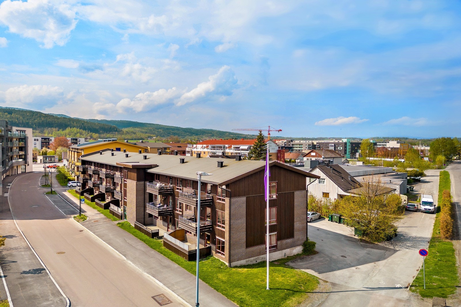 Nyoppussdede 2- og 3 roms leiligheter fra 59 til 68 kvm - alle leiligheter med romslig balkong - muligheter for å kjøp av biloppstillingsplass Galleribilde