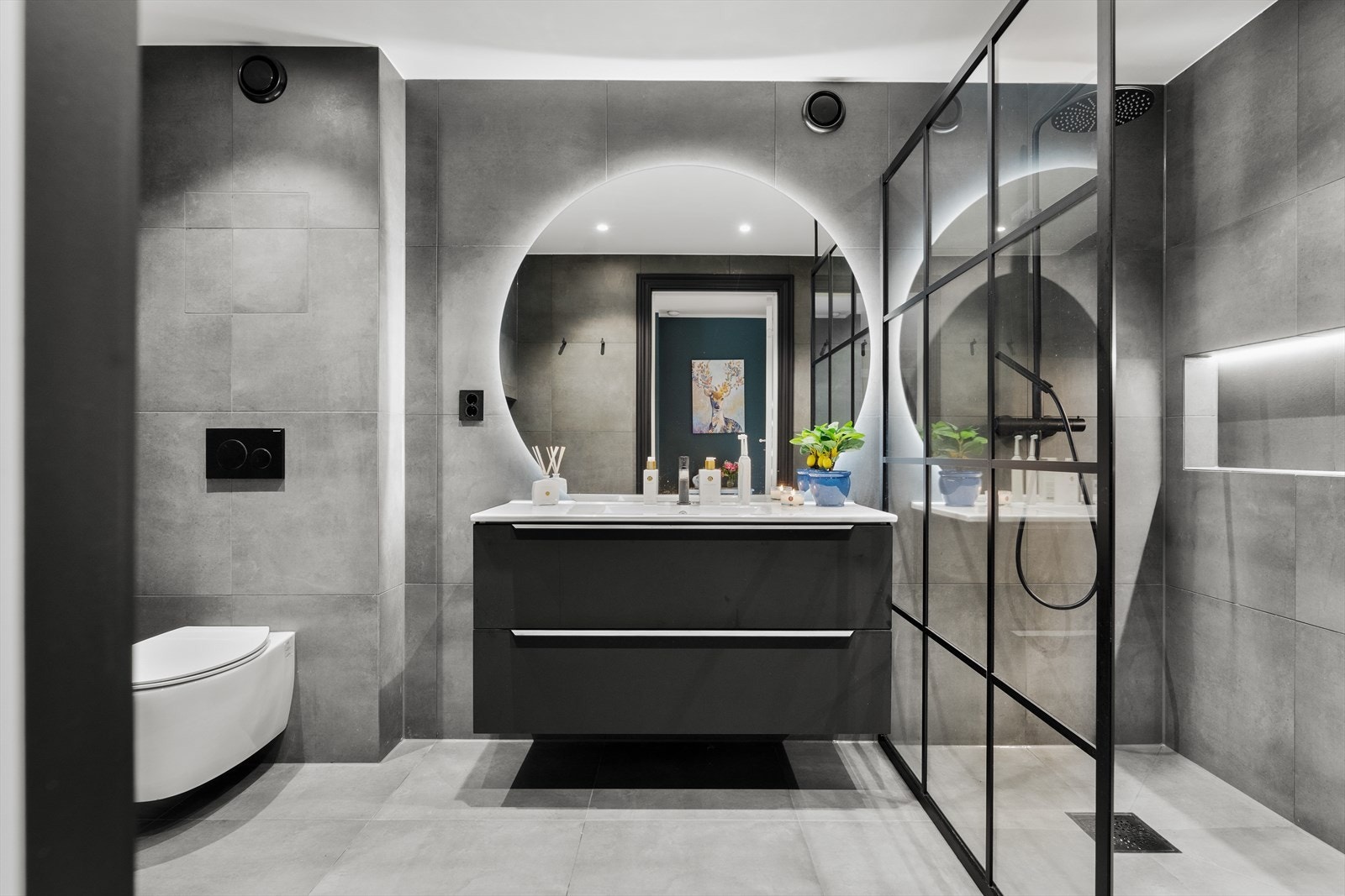 Høy wow-faktor når det gjelder dette fantastiske baderommet! Galleribilde