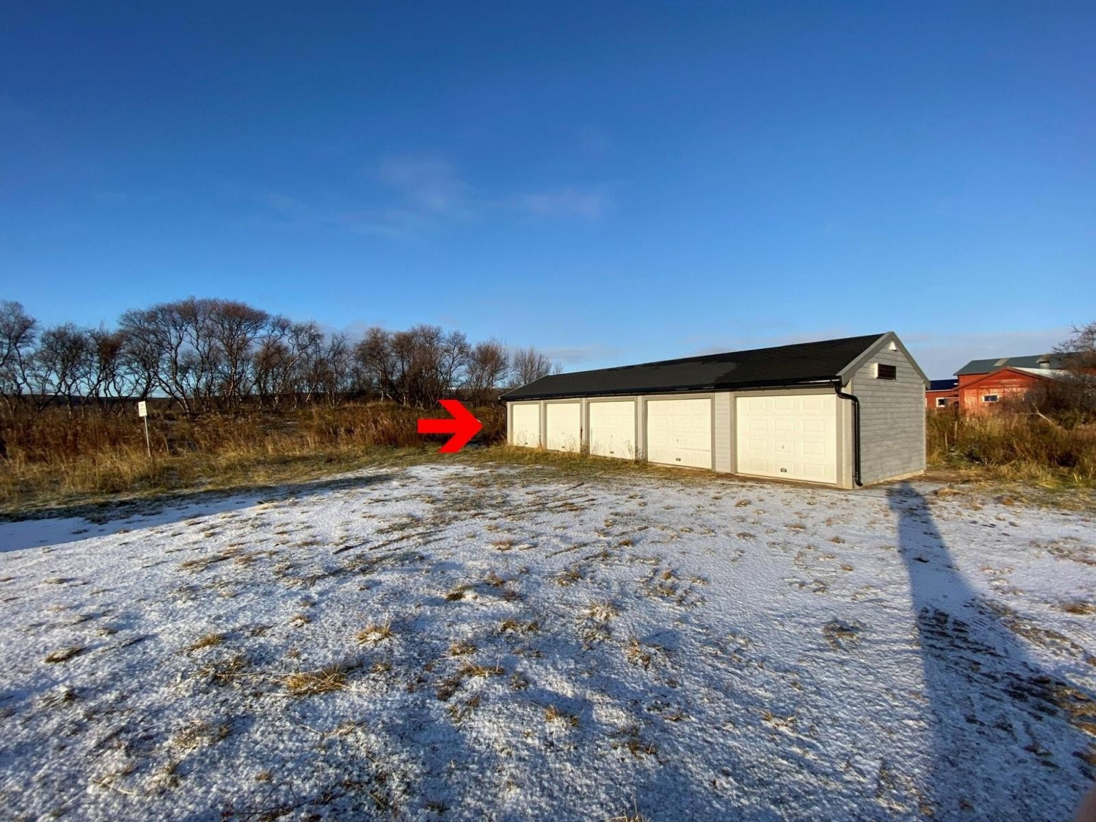 Skutergarasje på Dalbakken kan medfølge mot tillegg i pris Galleribilde