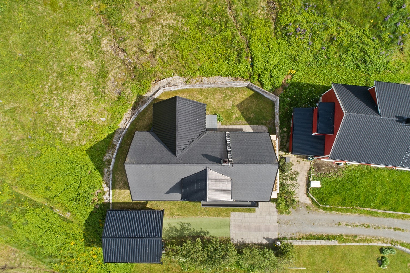 Fugleperspektiv Galleribilde