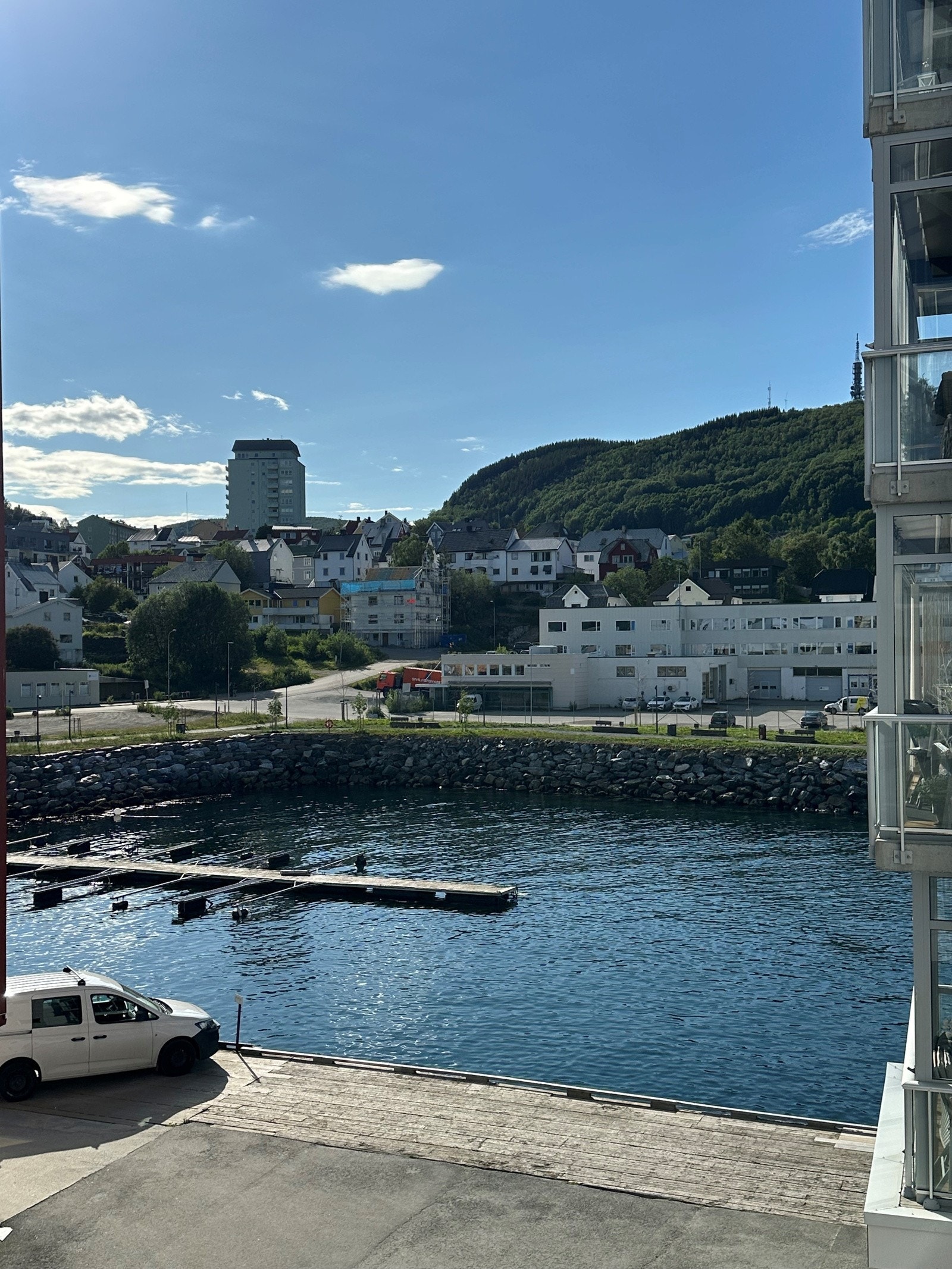 - Utsikt fra balkongen Galleribilde