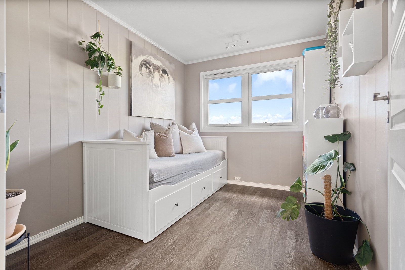 Soverom på 7,4 kvm. Galleribilde