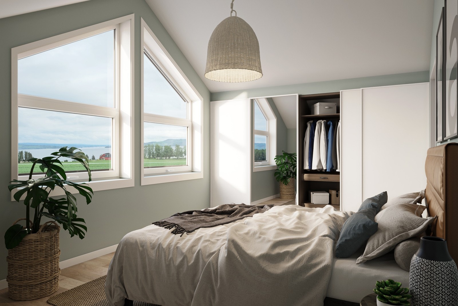 Illustarsjon soverom 2 etg. Galleribilde