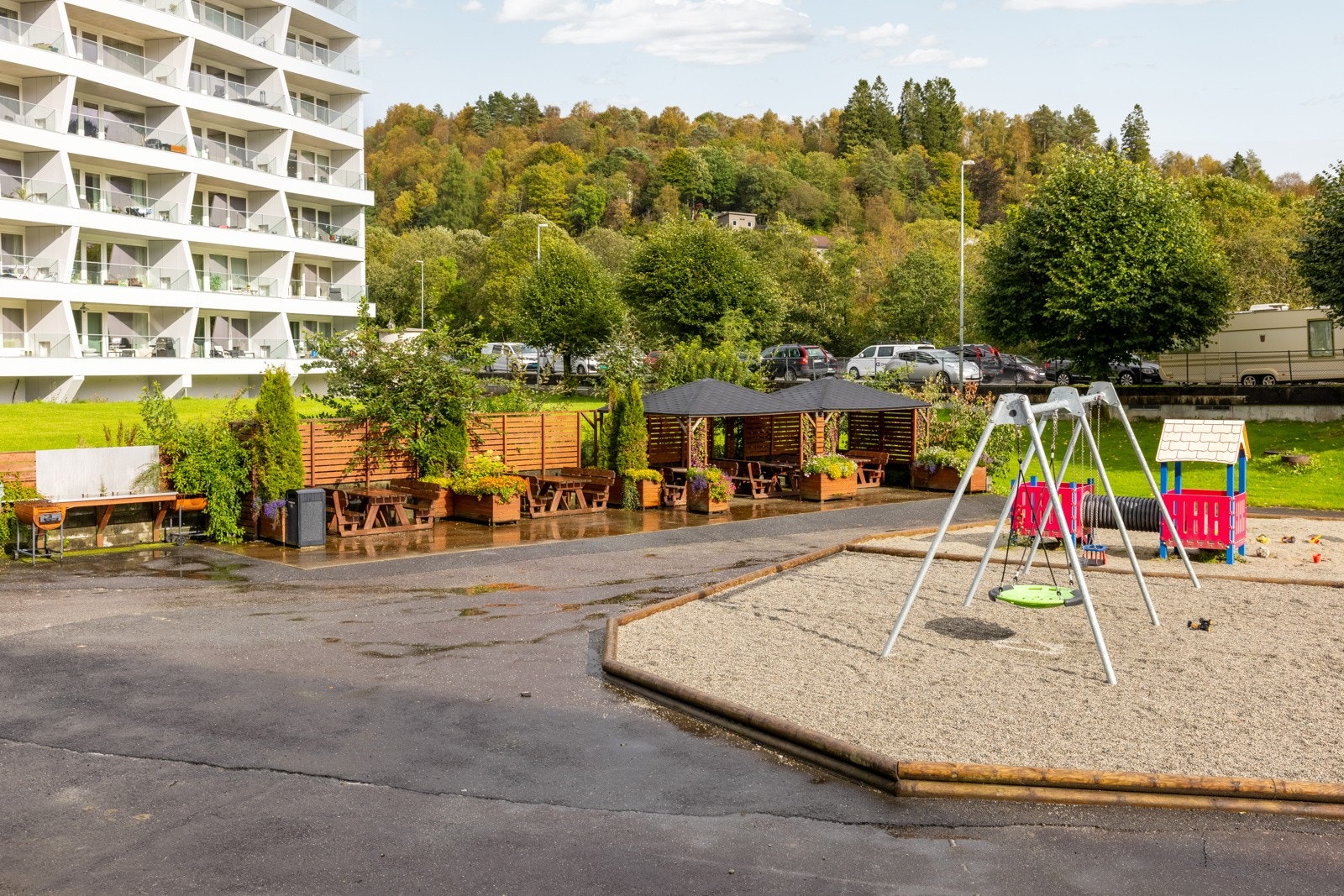 Borettslaget har flotte fellesarealer. Galleribilde