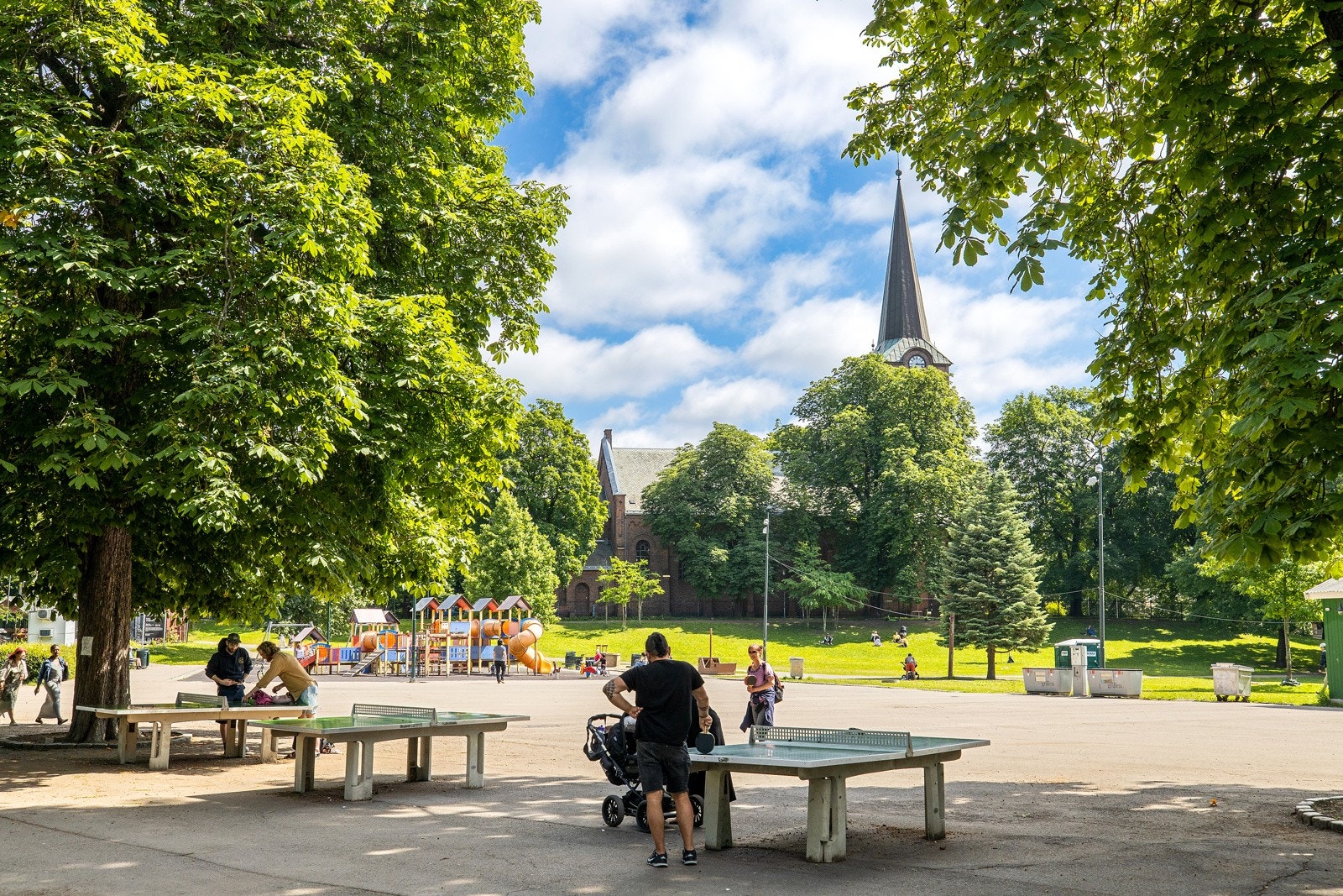 Sofienbergparken. Galleribilde