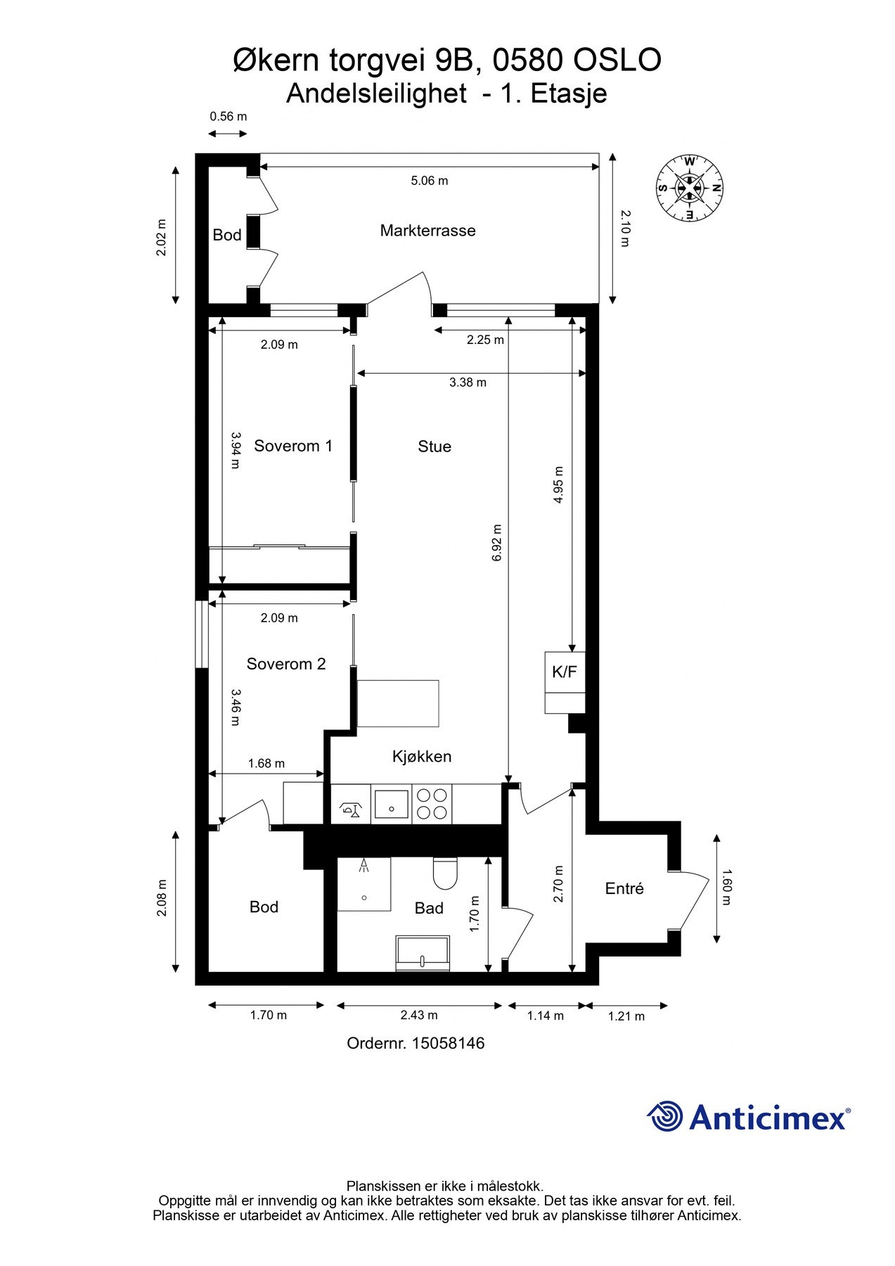 Plantegning. Galleribilde