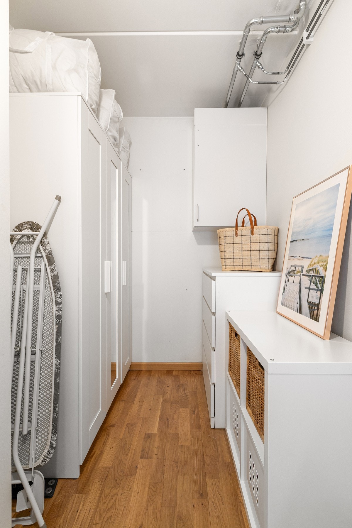 Her ligger alt til rette for å kunne ha et rent og velorganisert hjem. Galleribilde