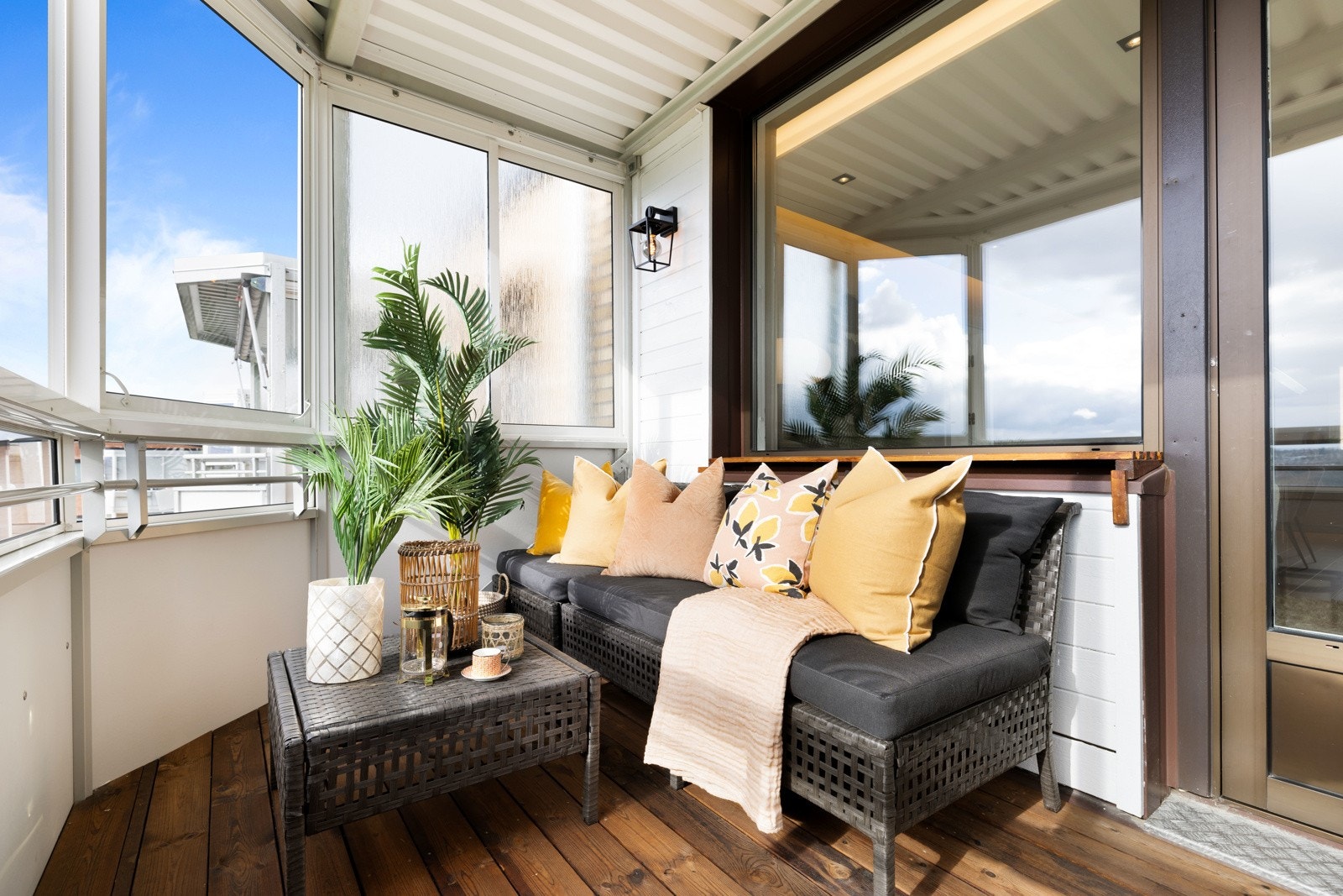 God plass til utemøblement Galleribilde