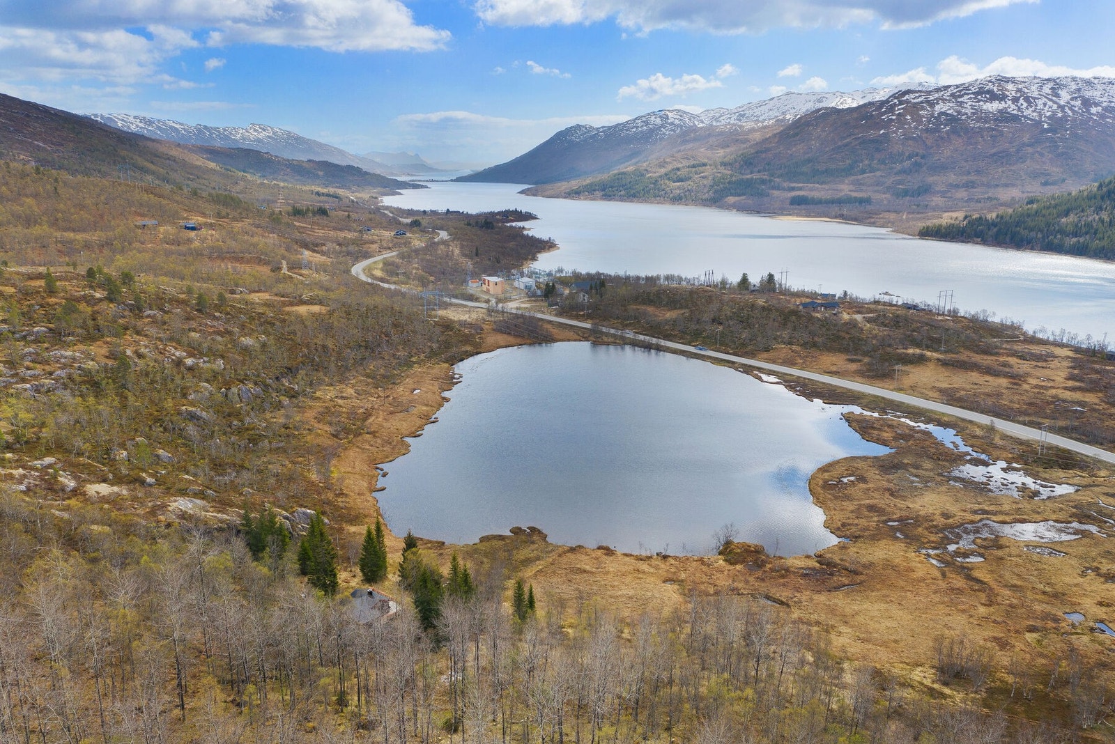 Oversiktsbilde ut Kanstadfjorden Galleribilde
