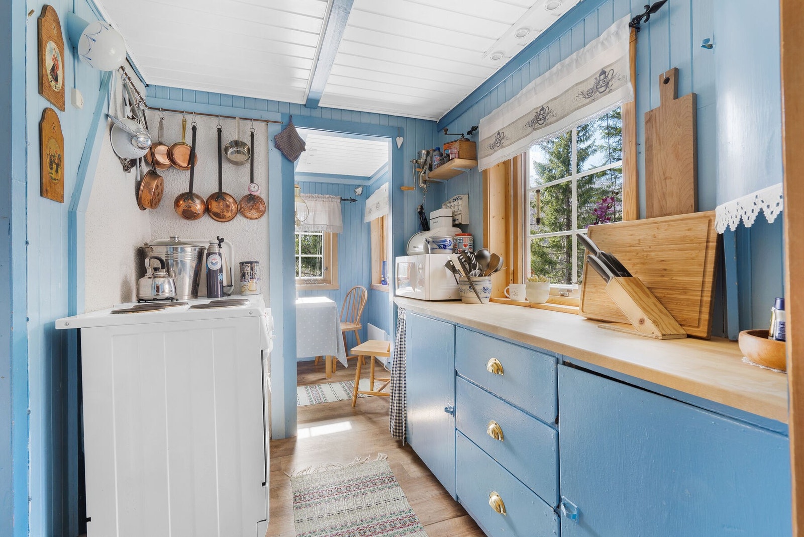 Koselig hyttekjøkken Galleribilde