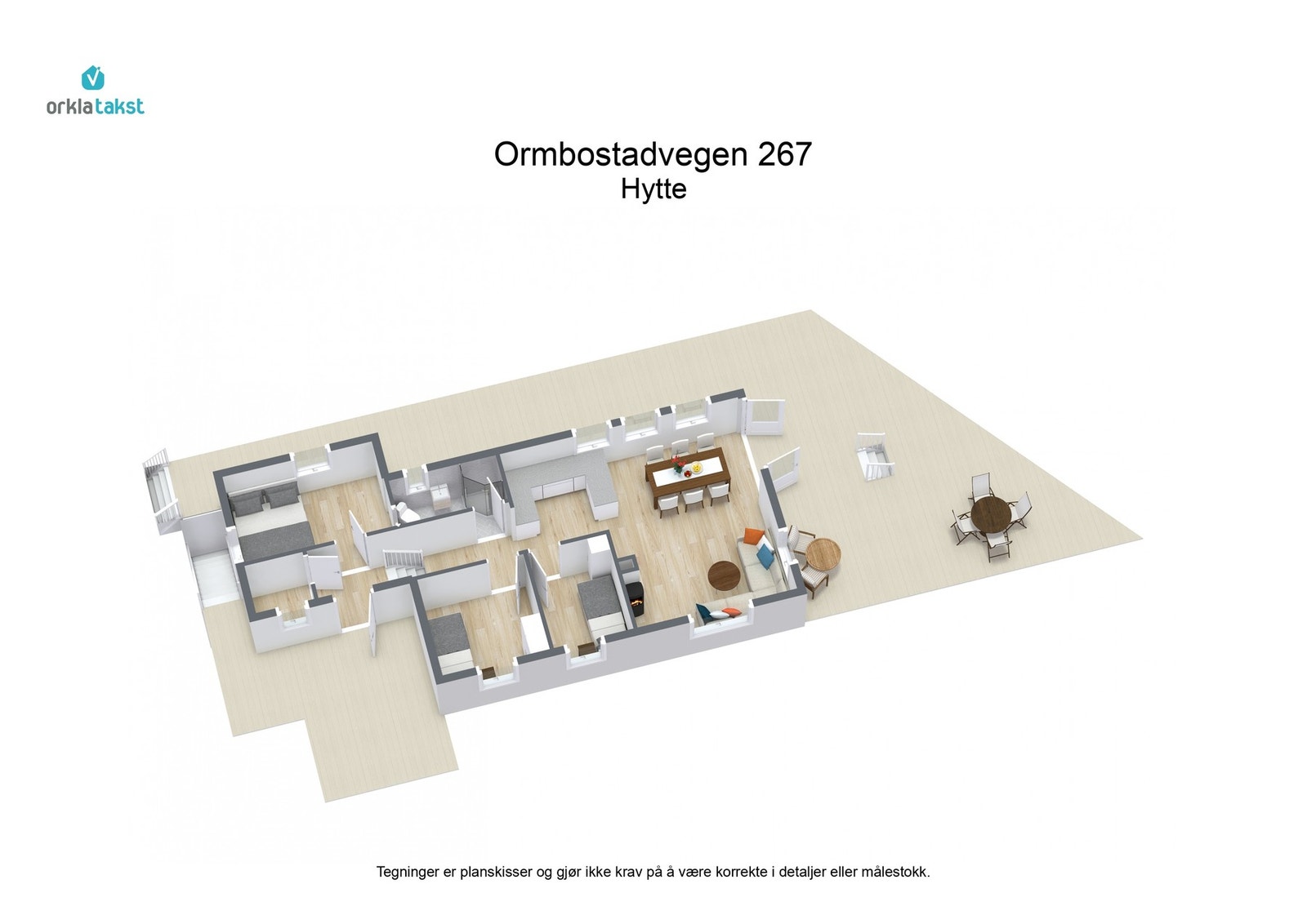 Planskisse. Galleribilde