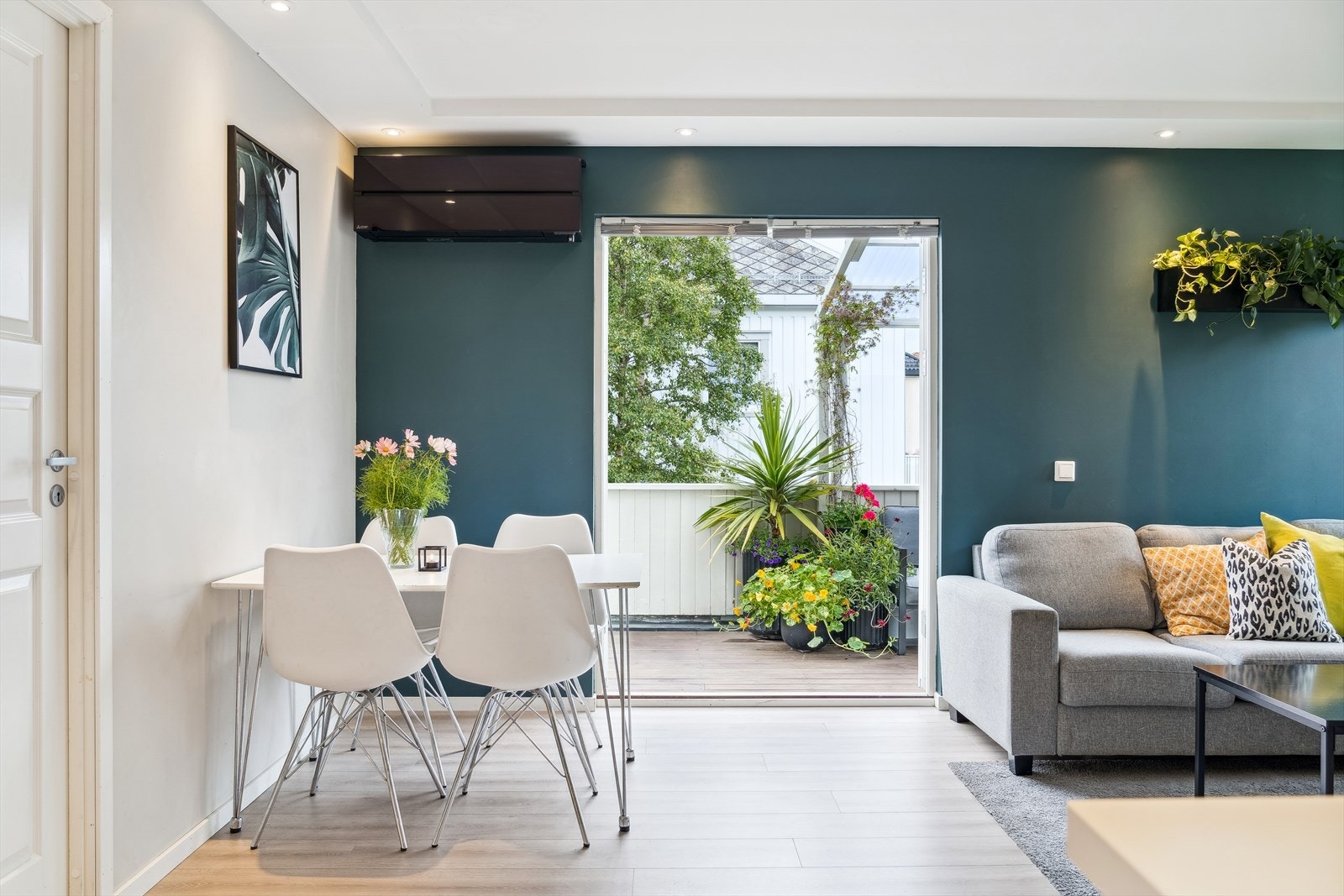 I 2018 ble det installert en sort varmepumpe for jevn og behagelig varme. Galleribilde