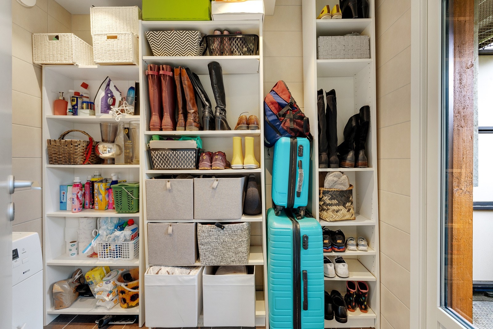 Her er det god lagringsplass. Galleribilde