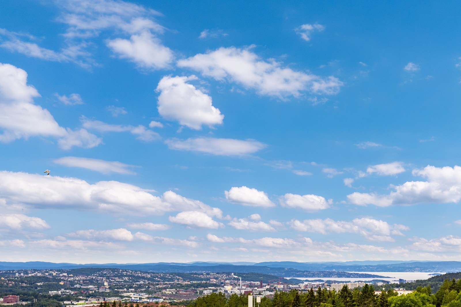 Utsikt fra balkongen. Galleribilde
