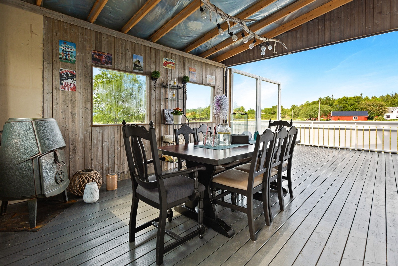 Vinterhage i forlengelse av huset og du kan forlenge sommeren Galleribilde