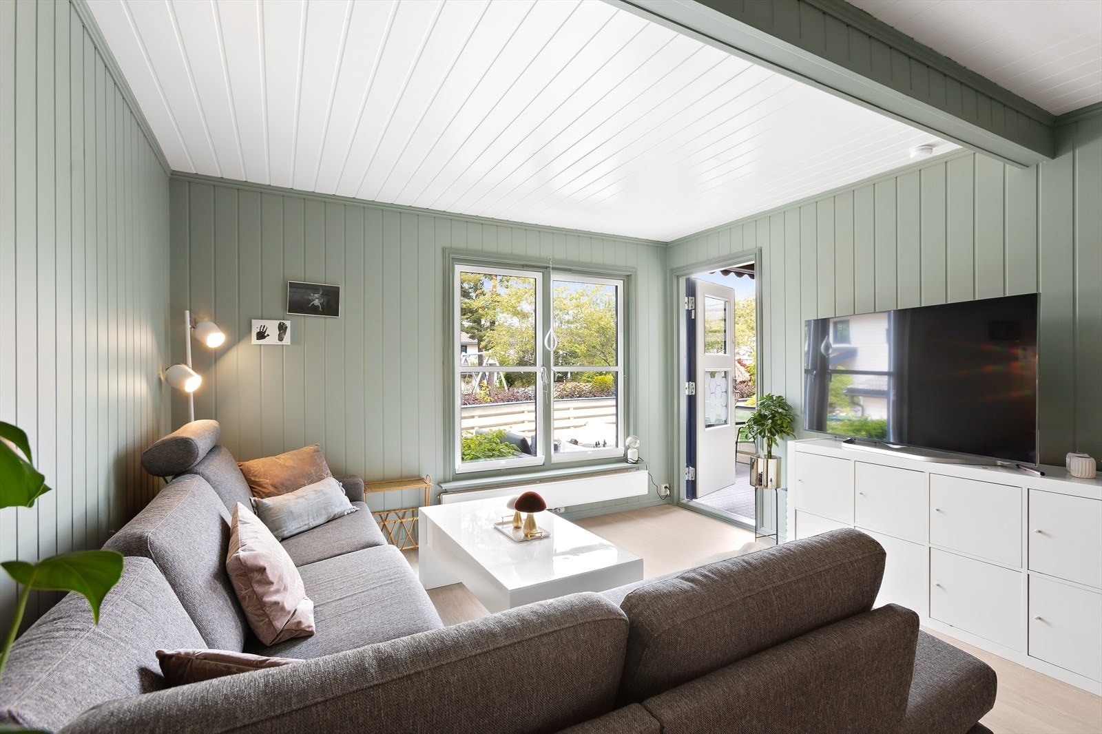 Fra stuen har du adgang til en trivelig terrasse. Galleribilde