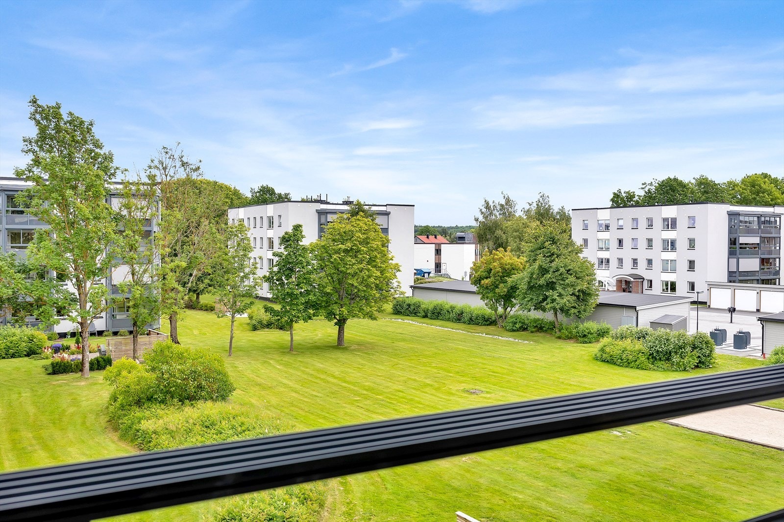 Utsikt fra balkongen. Galleribilde