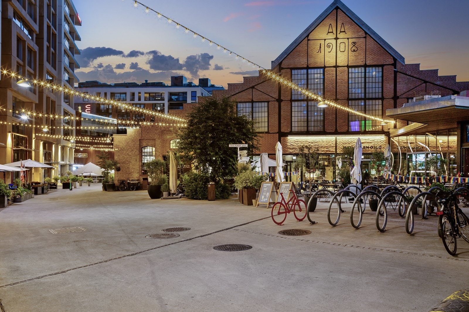 Mathallen på Vulkan. Galleribilde