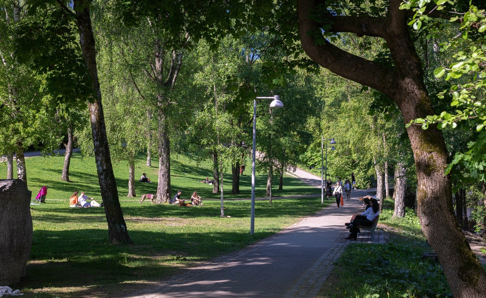 Herlige tur- og rekreasjonsmuligheter ved Akerselva. Galleribilde