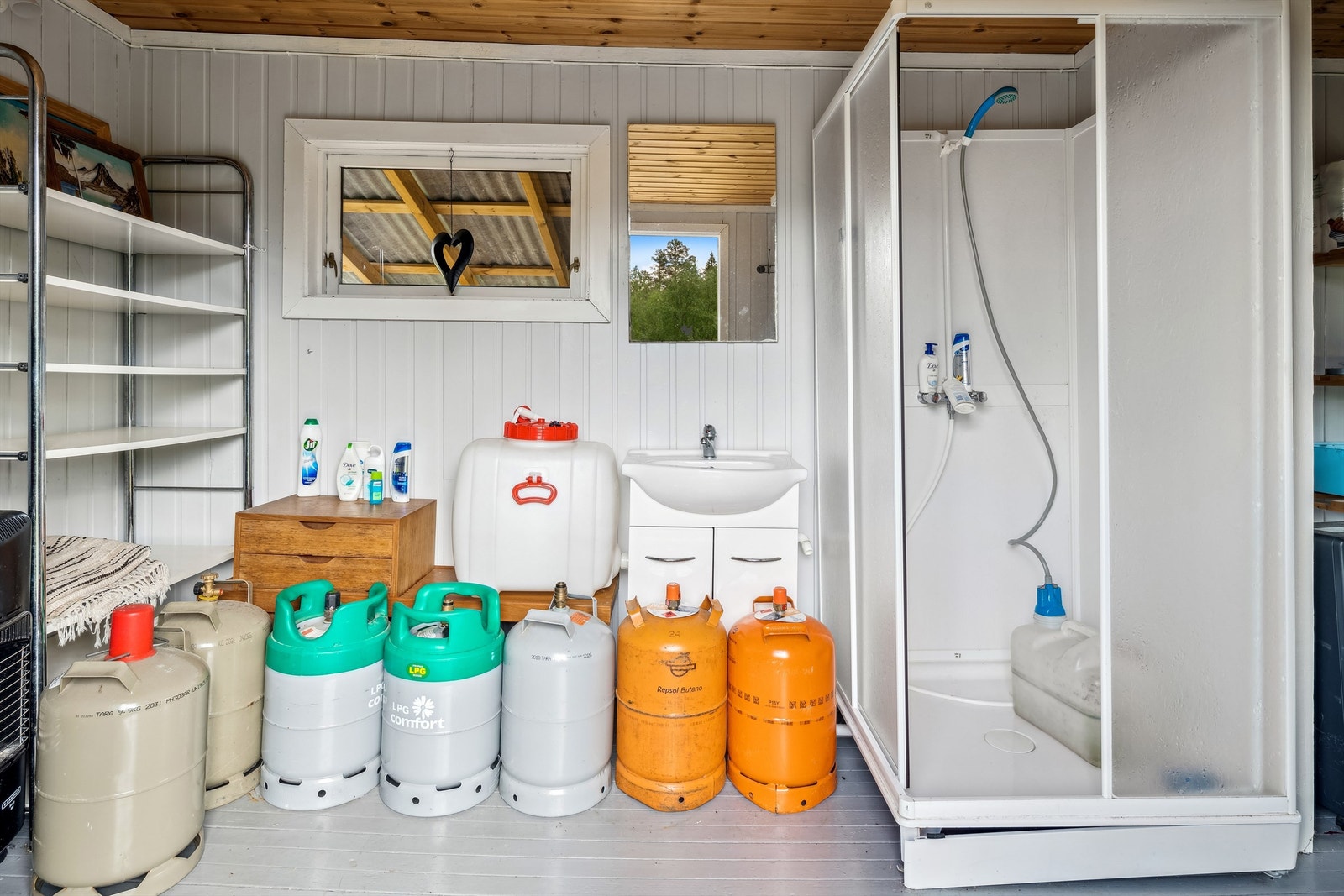Hygienerom med dusjkabinett Galleribilde