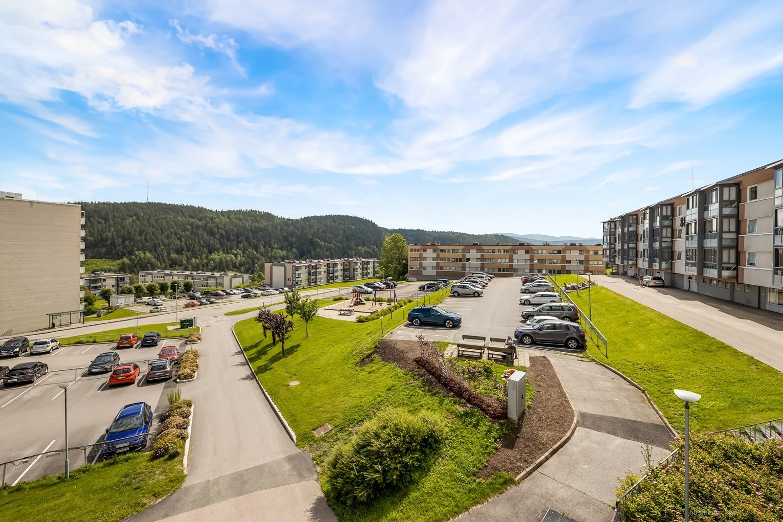 Utsikt fra lelligheten Galleribilde