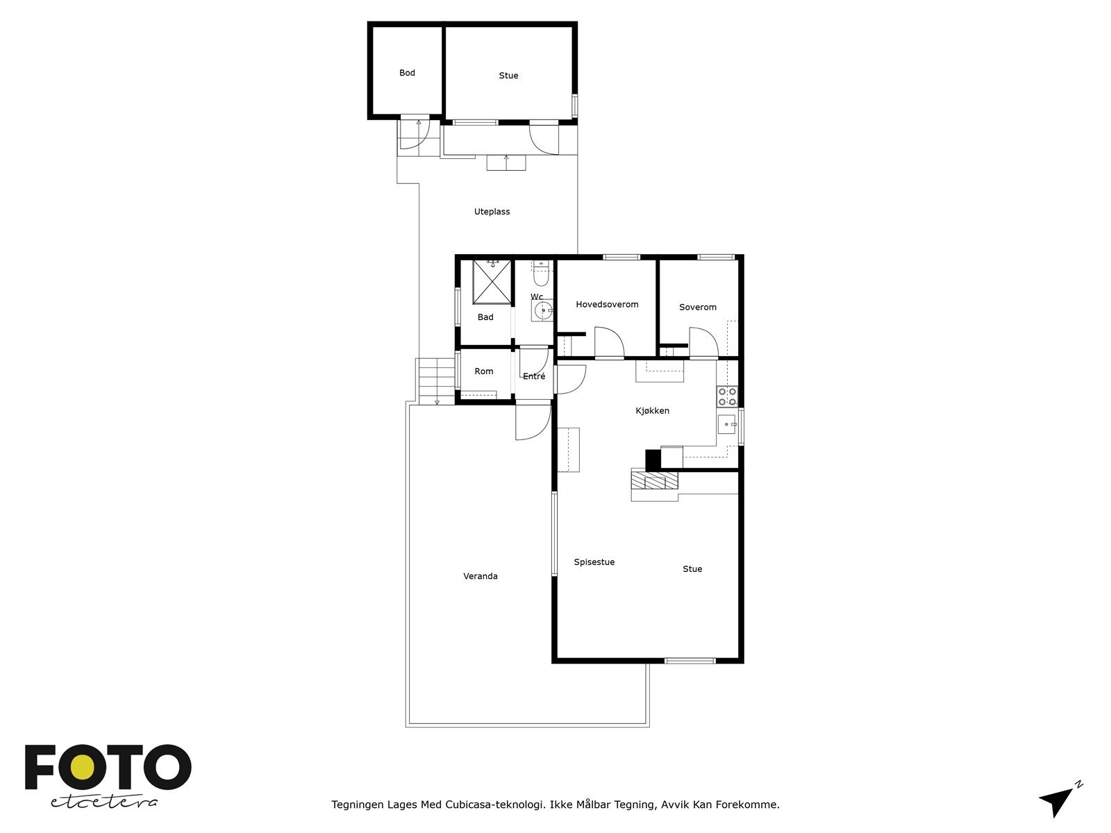 Illustrert planskisse, Rolfseidveien 44 Galleribilde