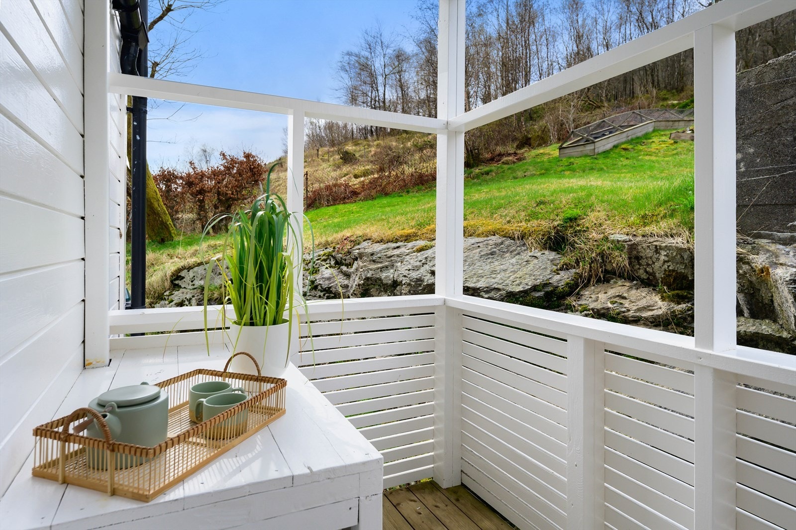 Flotte og landlige omgivelser Galleribilde