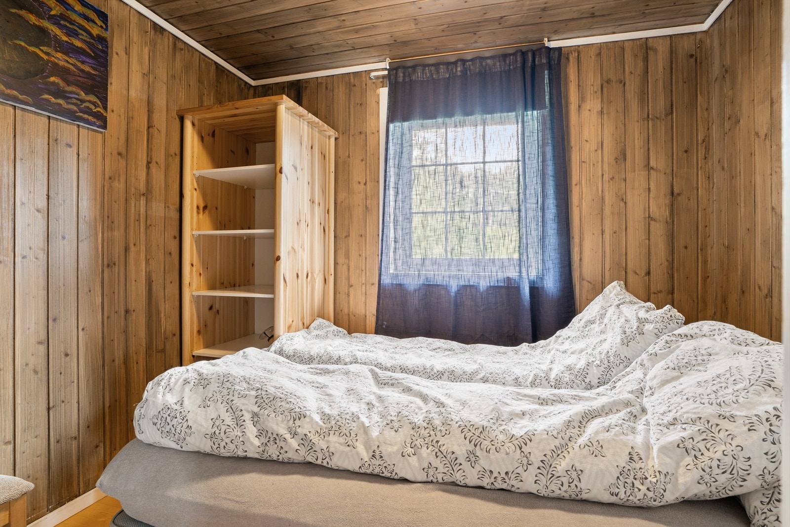 Det er 3 soverom i hytten Galleribilde