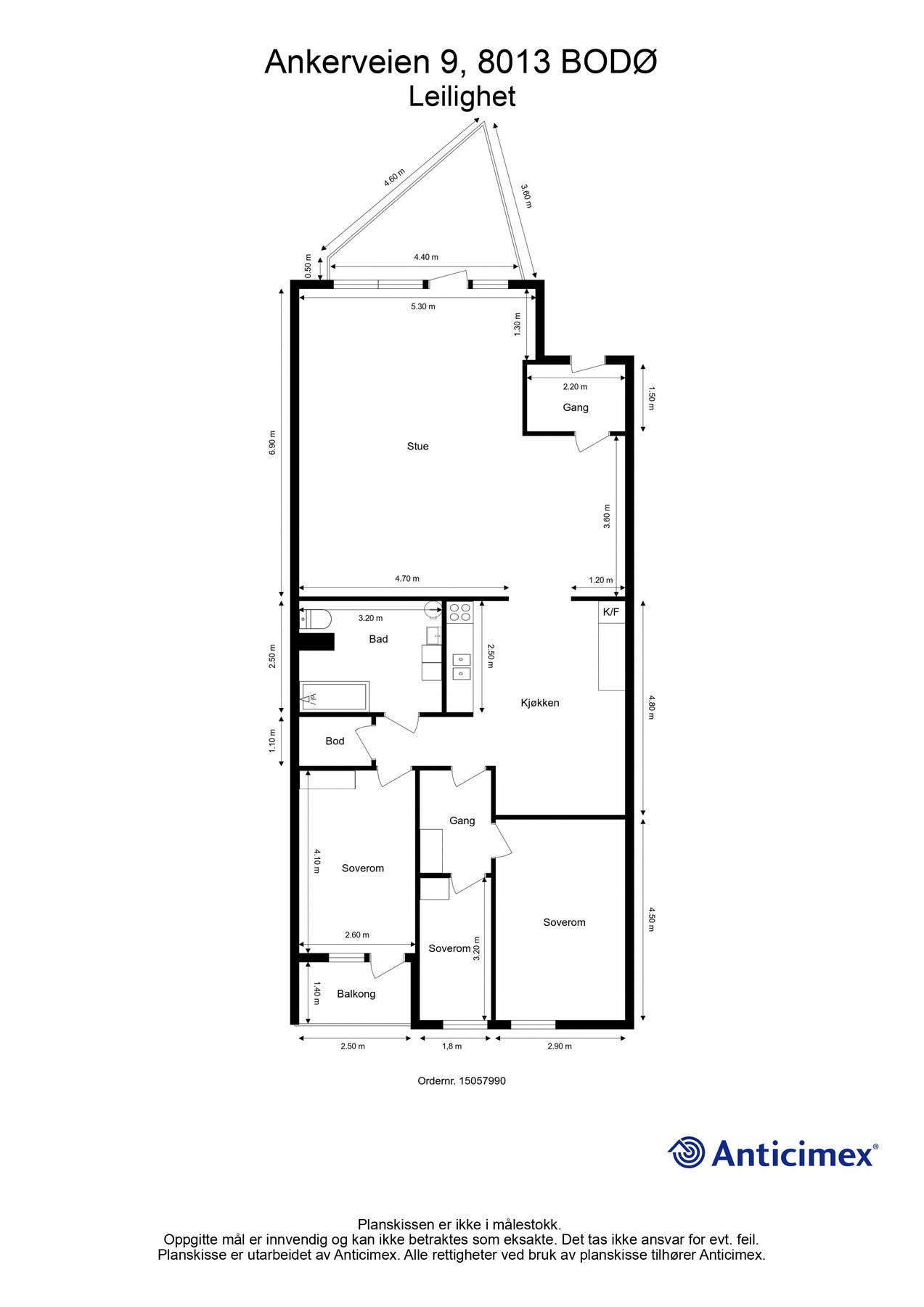 Planskisse. Galleribilde