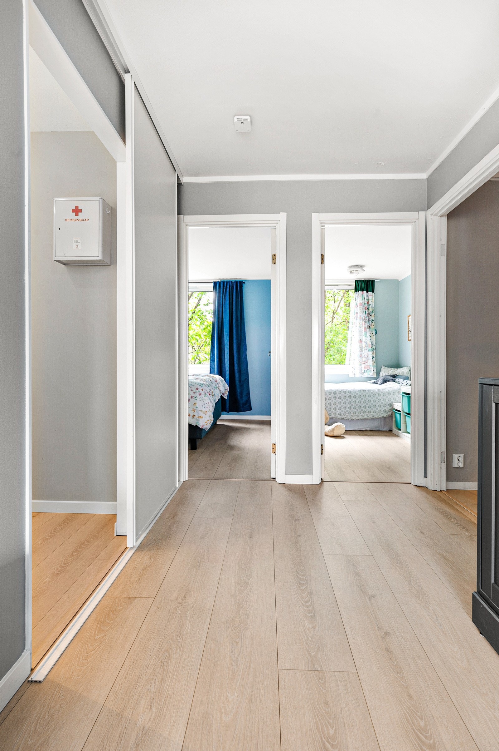 Noen har også valgt å innlemme boden her i hovedsoverommet, som evnt. Walk-In. Galleribilde