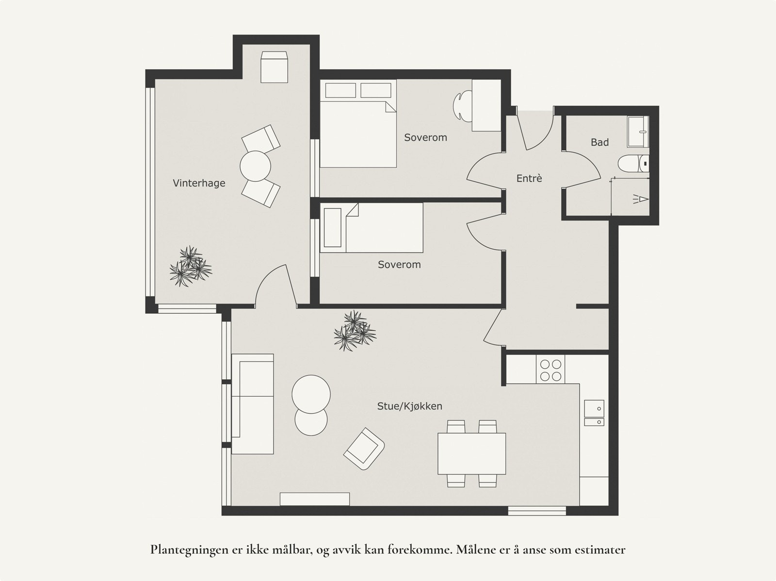 Plantegning 4.etg Galleribilde