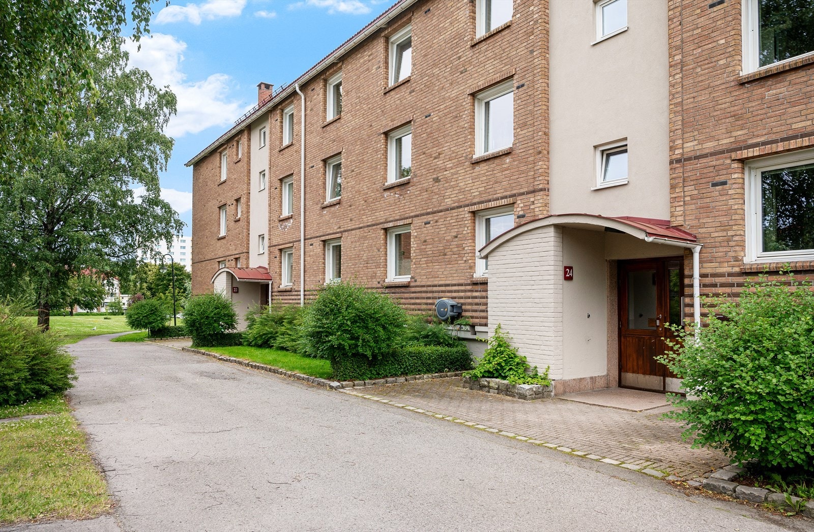 Fasade sett fra fremsiden. Galleribilde