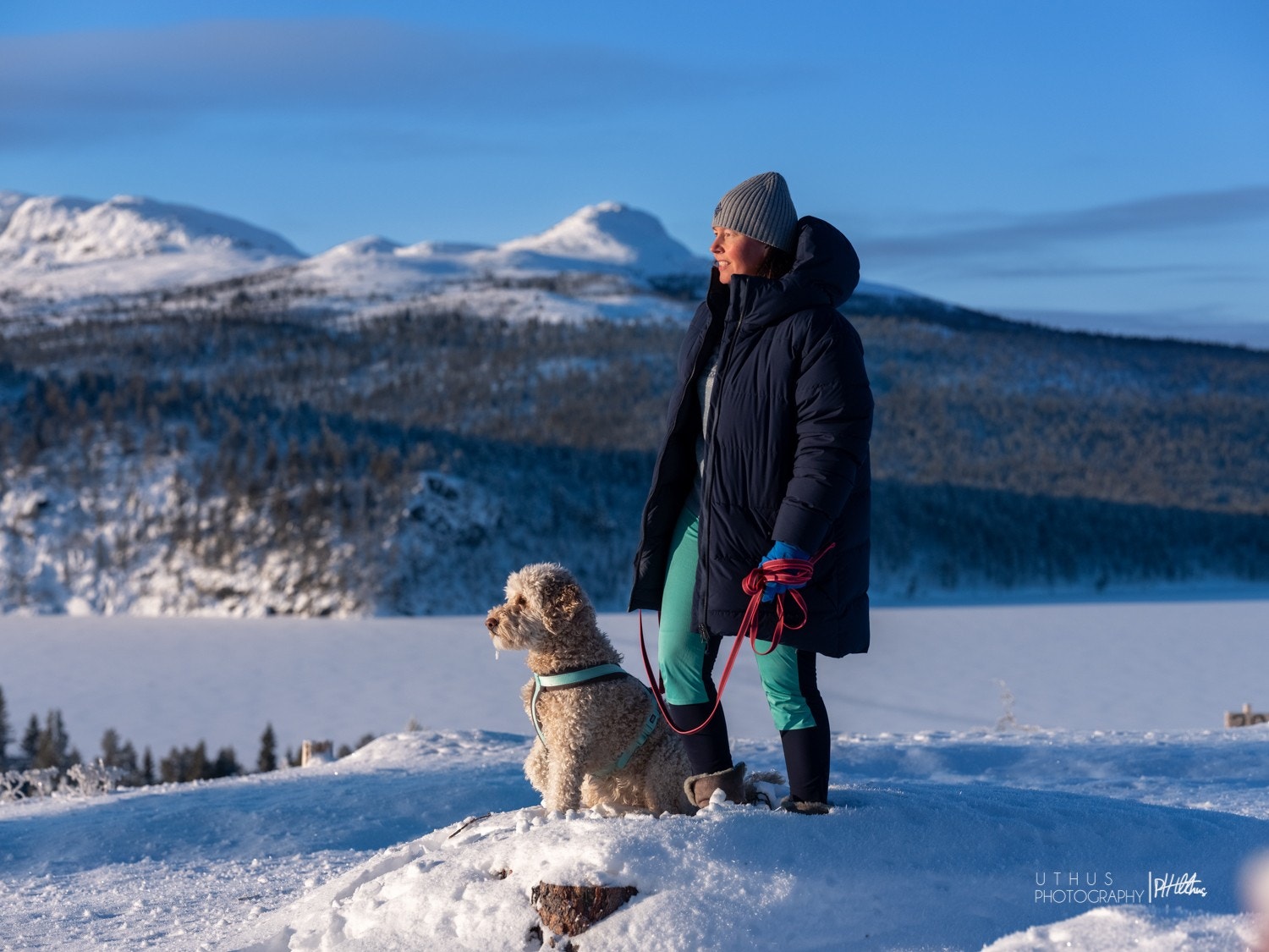 Her på tur i Langedraglia Galleribilde