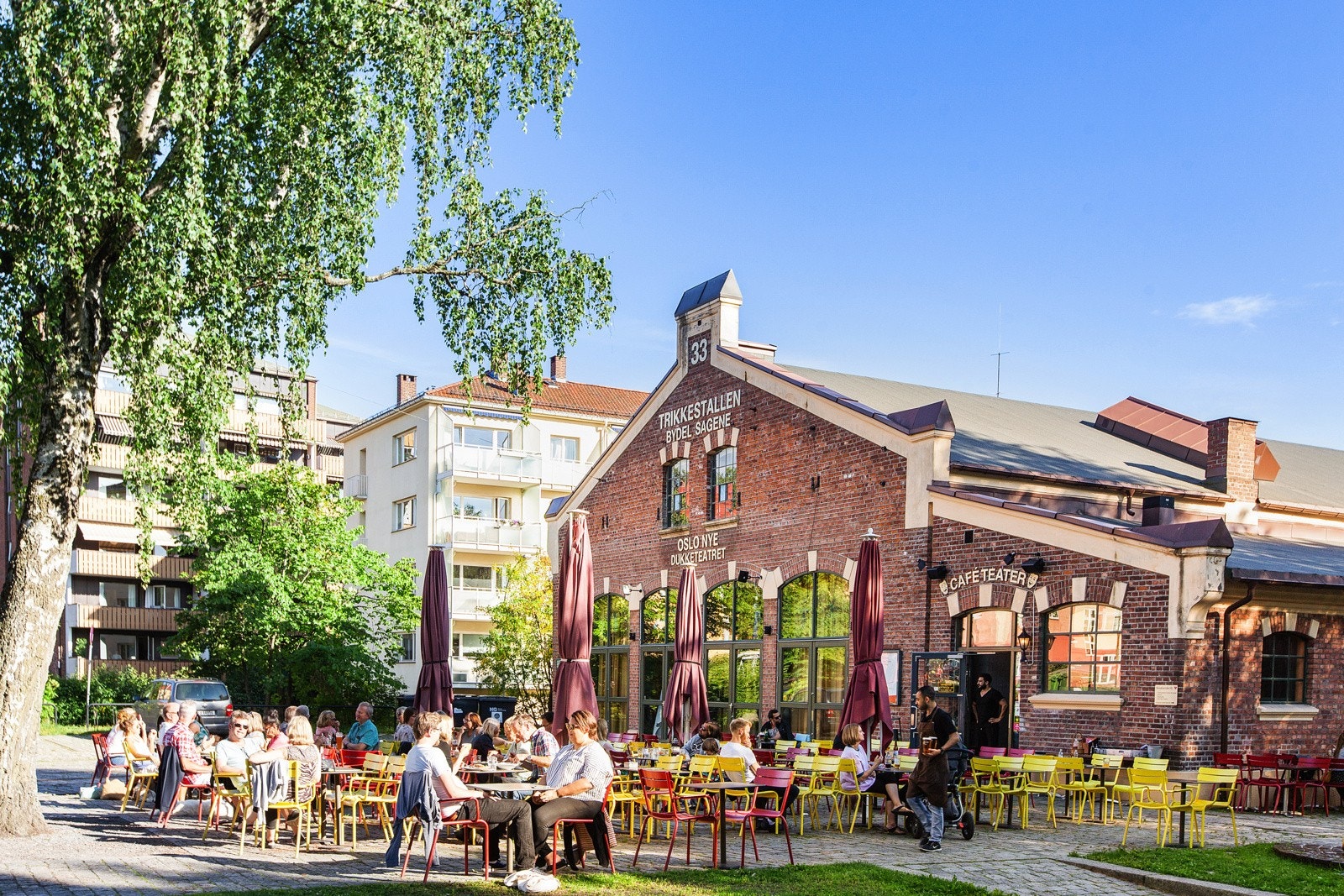 Trikkestallen Galleribilde