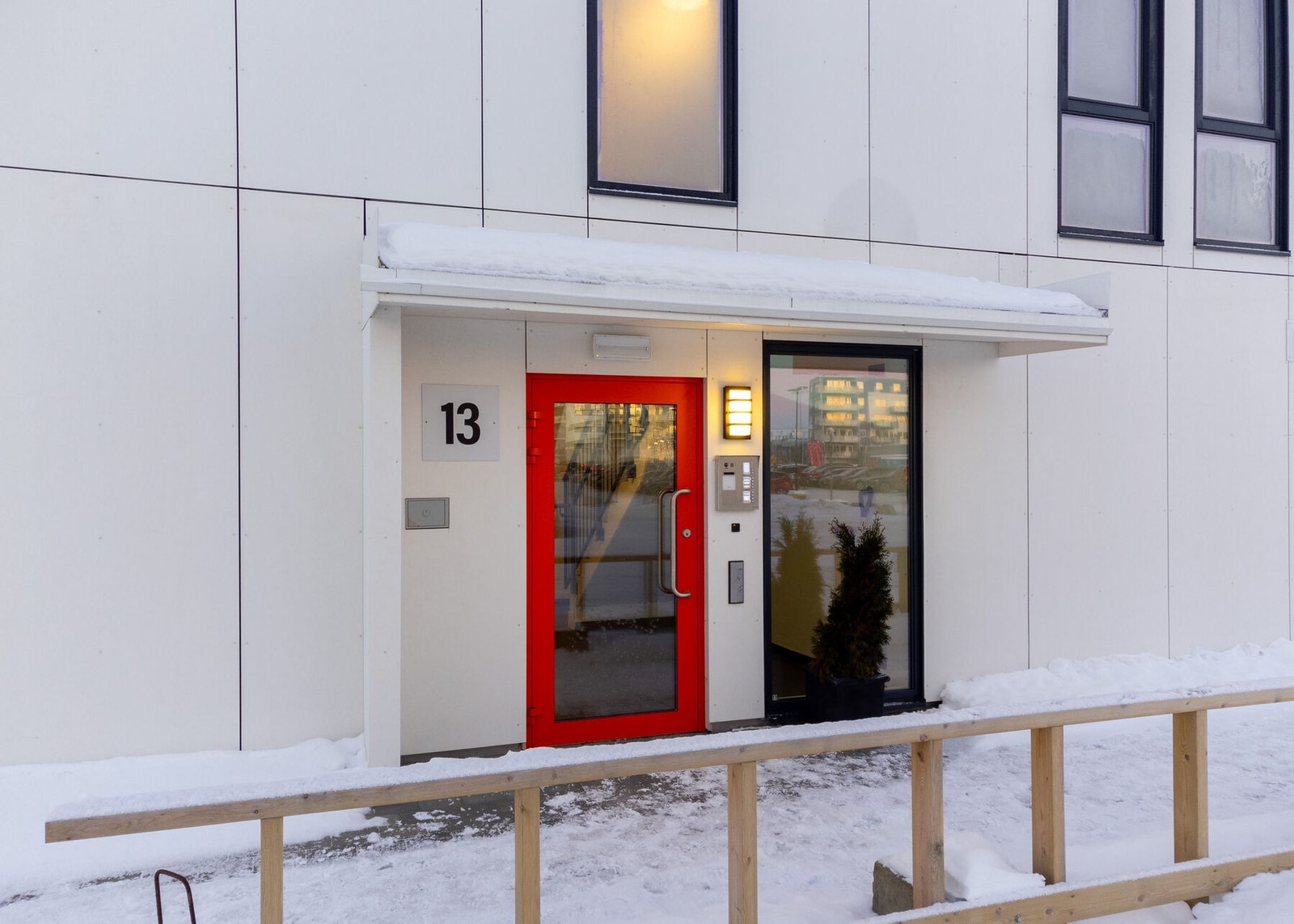 Felles inngangsparti Galleribilde