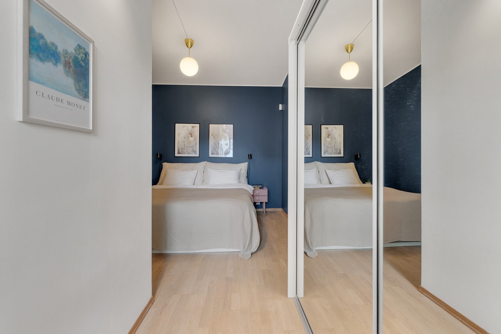Soverommene ligger rolig til som sikrer en god natts søvn. Galleribilde