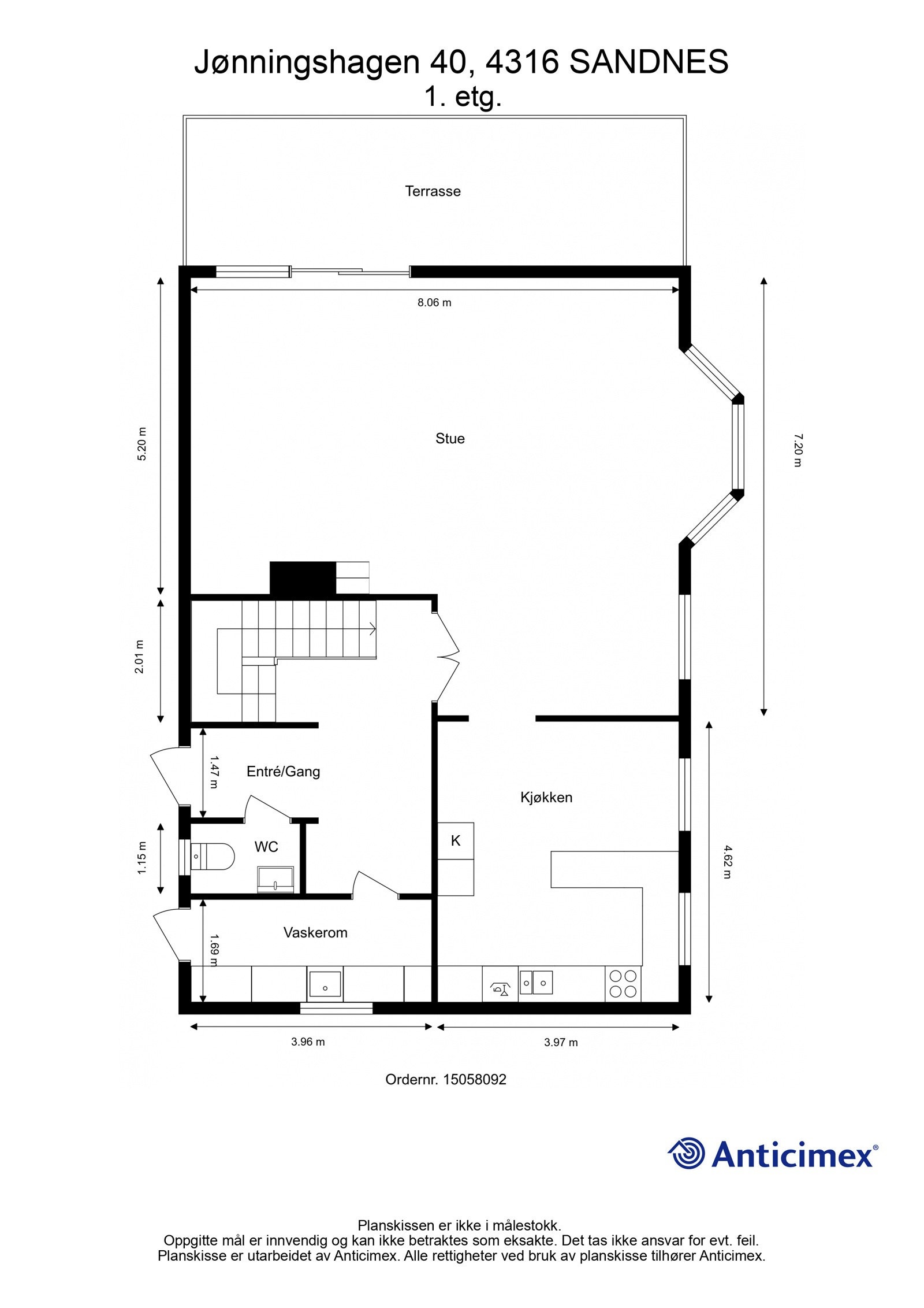 Plantegning | 1. etasje Galleribilde