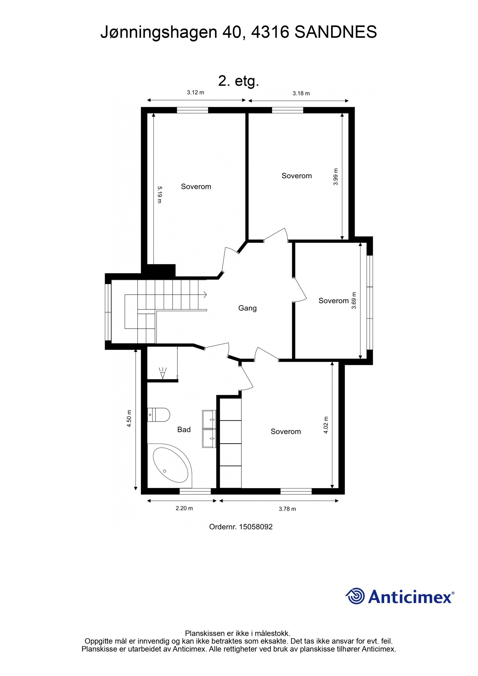 Plantegning | 2.etasje Galleribilde