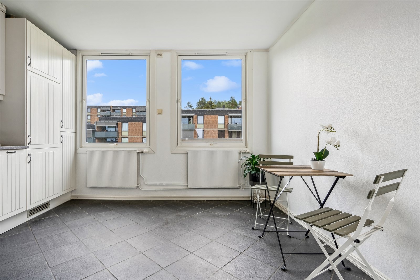 Her kan du plassere et hyggelig spisebord Galleribilde